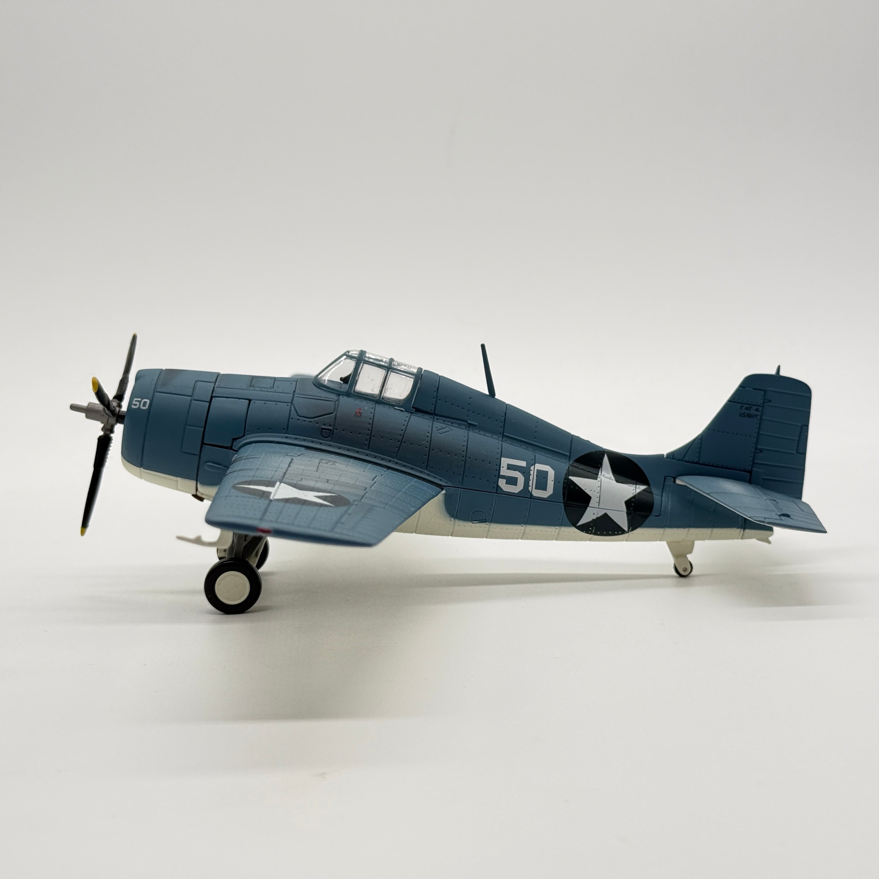 Franklin Mint B11F013 1:48 Grumman F4F-4 Wildcat White 50 Joe Foss USMC VMF-121 Guadalcanal 1942