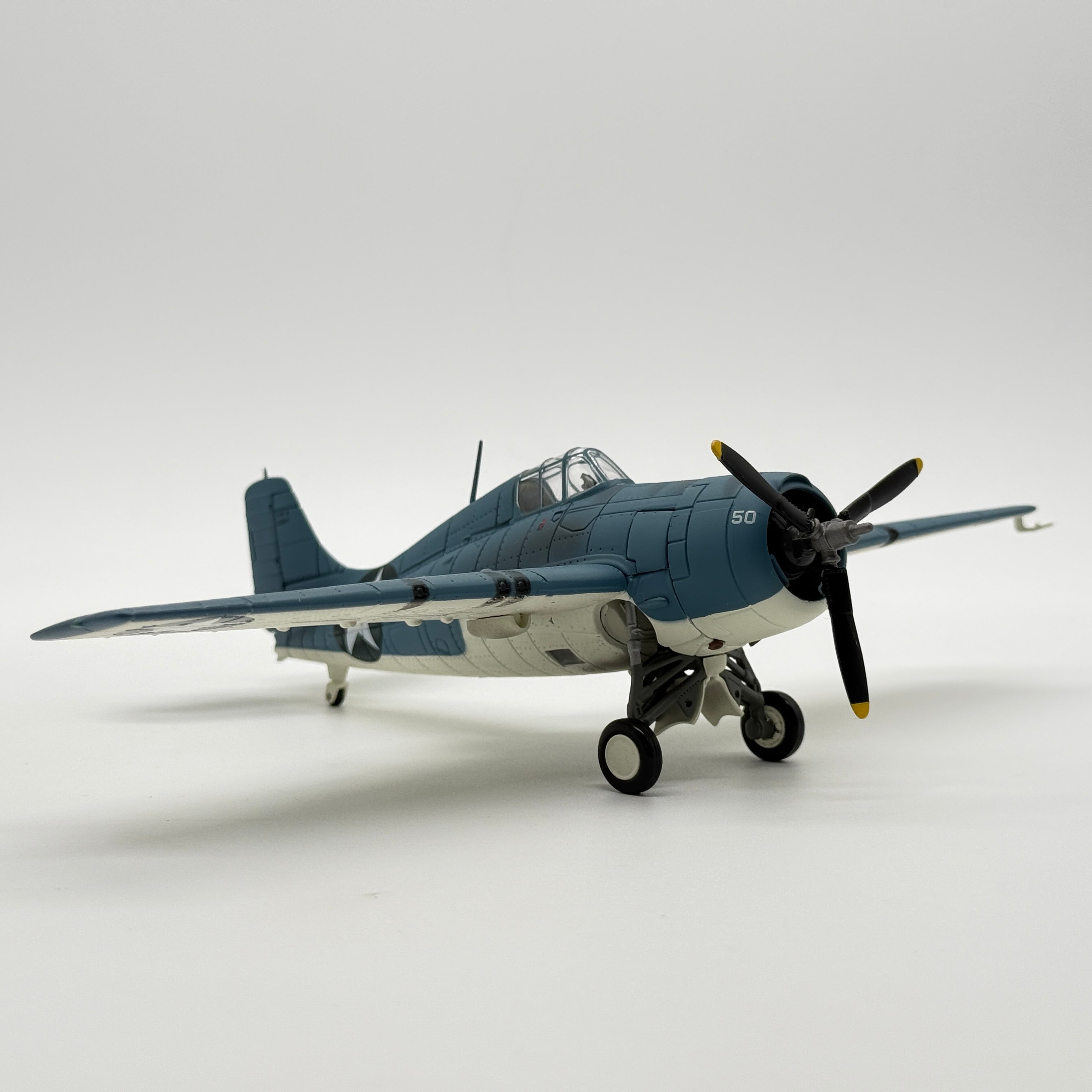 Franklin Mint B11F013 1:48 Grumman F4F-4 Wildcat White 50 Joe Foss USMC VMF-121 Guadalcanal 1942