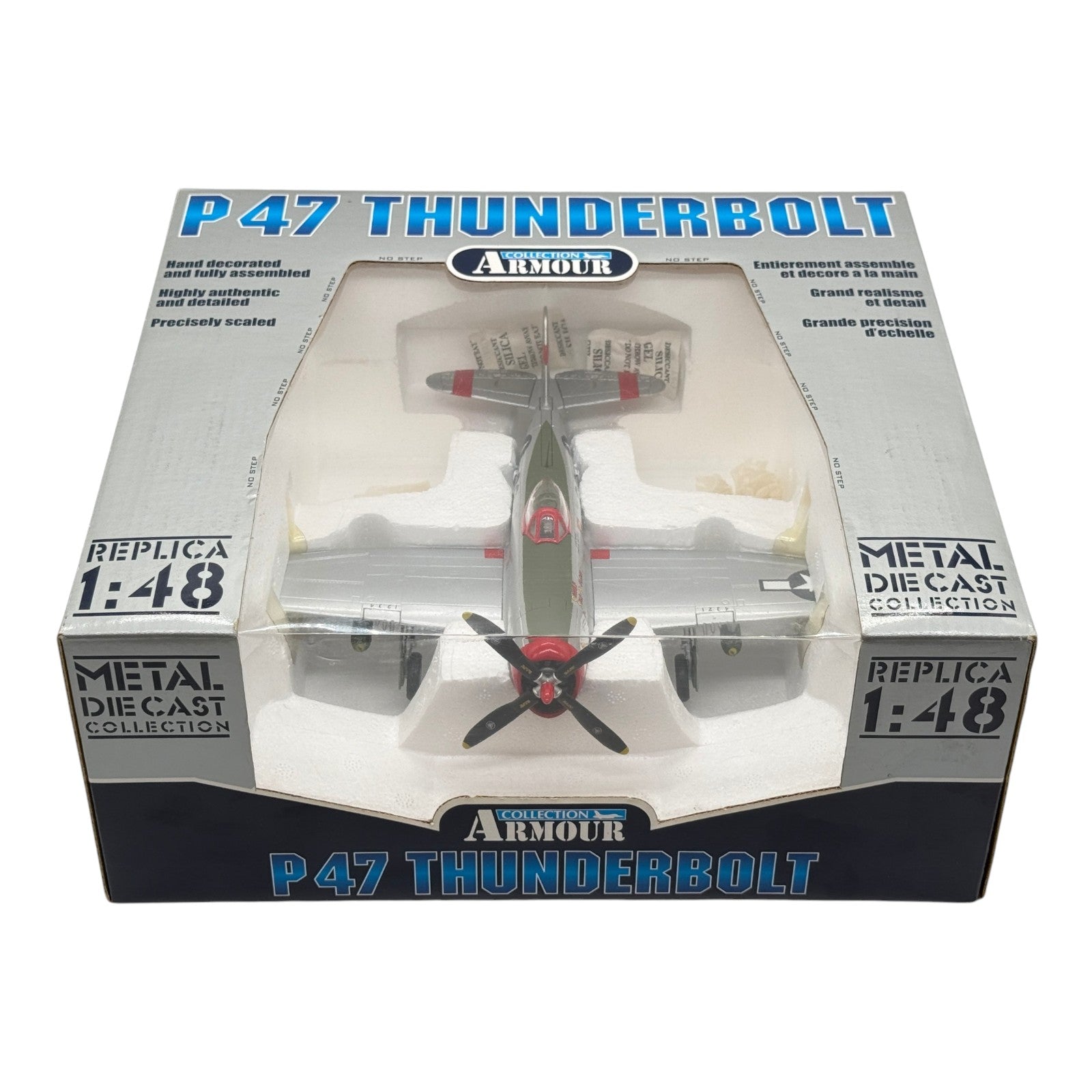Franklin Mint 98144 1:48 Republic P-47D Thunderbolt Chief Ski-U-Mah II Lt Duane Buholz 509th FS 405th FG WWII