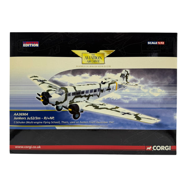 Corgi AA36904 1:72 Junkers Ju 52/3m RJ+NP C-Schulen Thorn Eastern Front December 1941