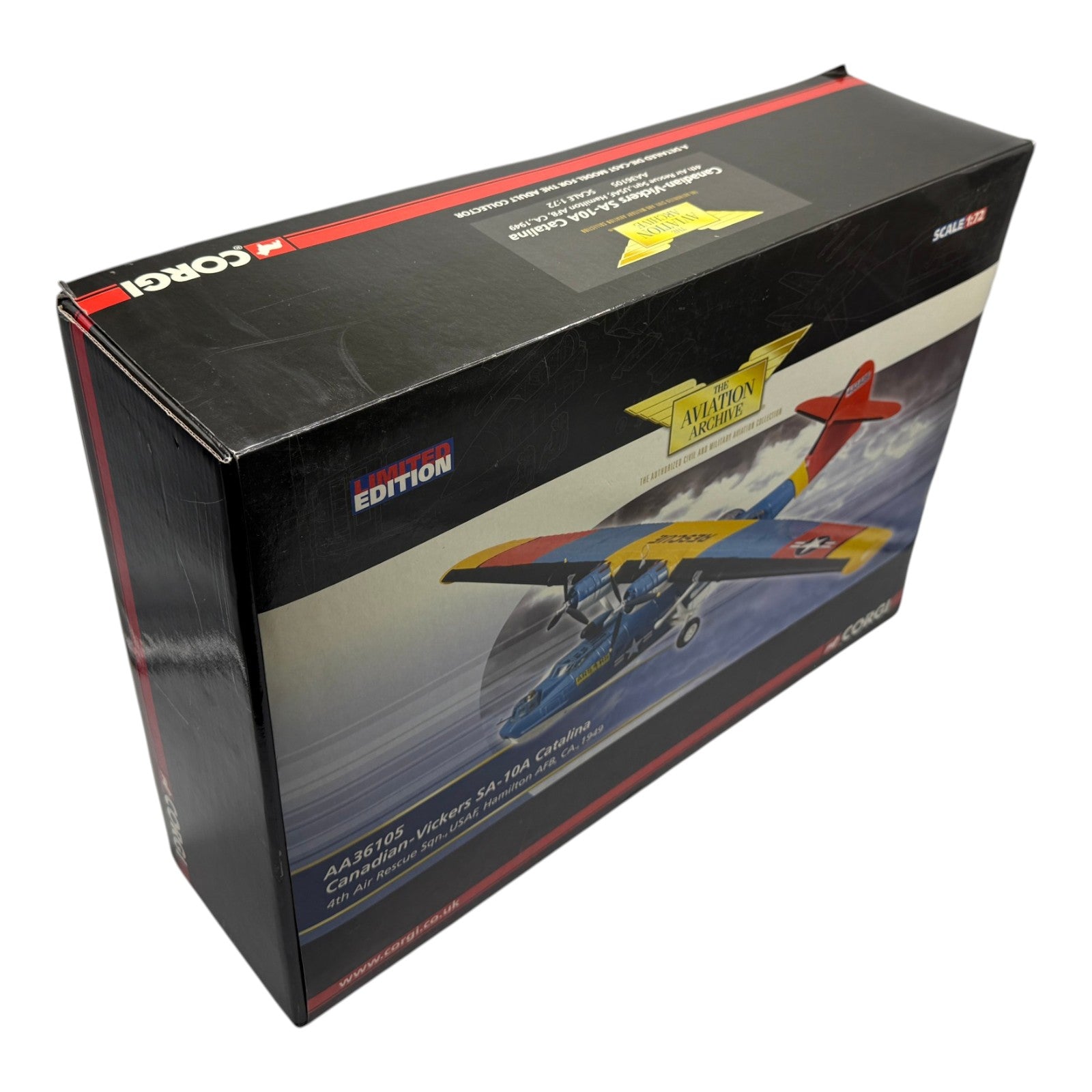 Corgi AA36105 1:72 Canadian-Vickers OA-10A SA-10A Catalina 44-33939 USAF 4th Air Rescue Sqn Hamilton AFB 1949