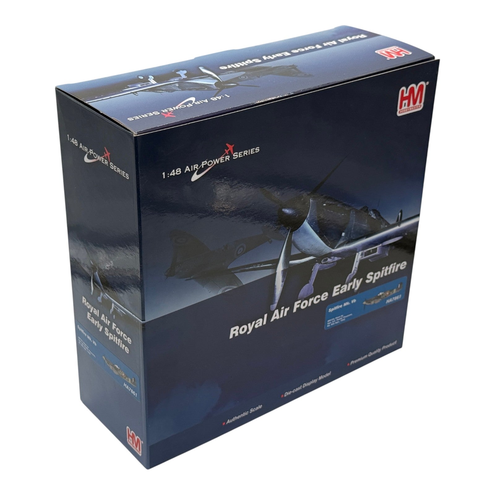 Hobby Master HA7861 1:48 Supermarine Spitfire Mk Vb BM124 LO-W Paddy Finucane RAF No.602 Sqn Hornchurch 1942