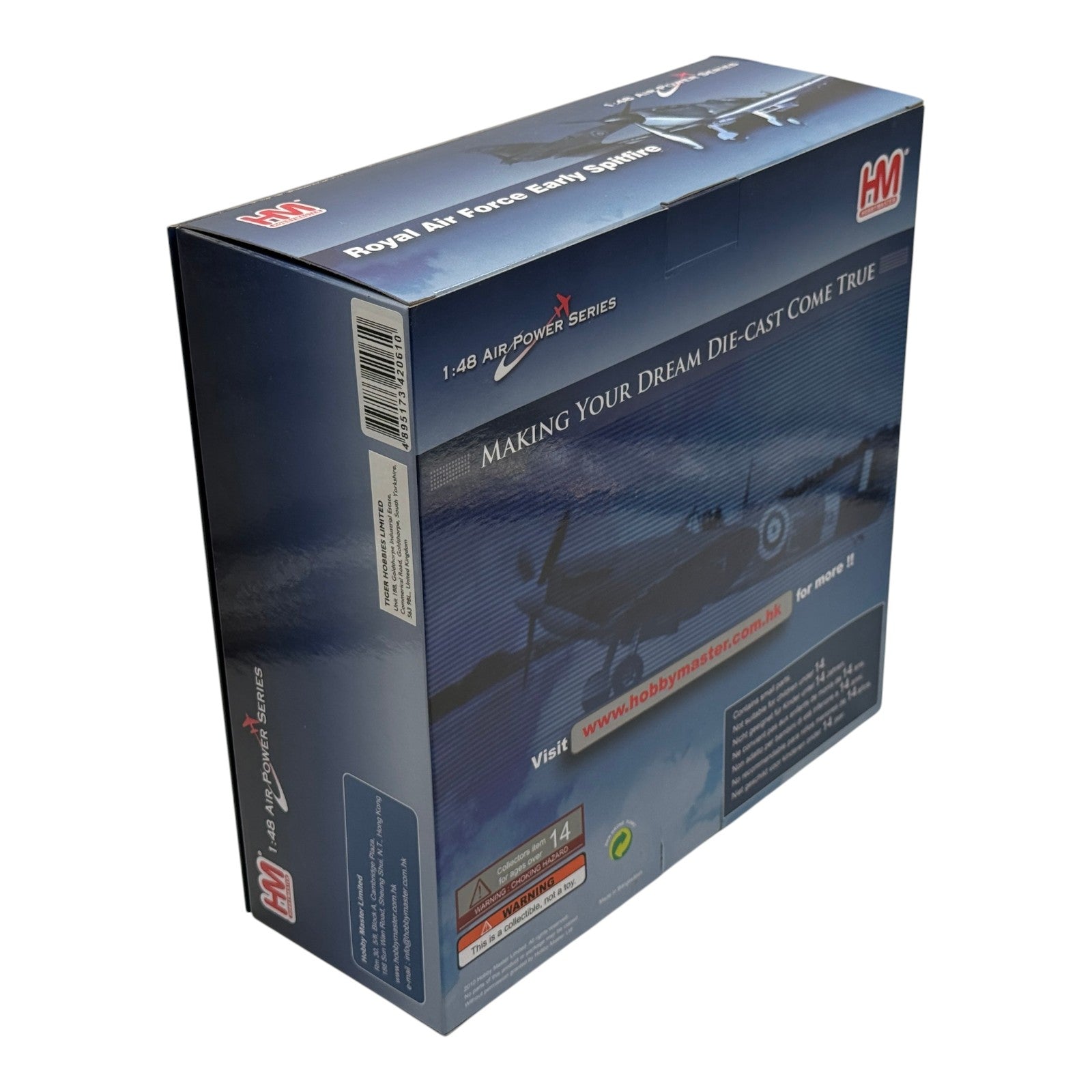 Hobby Master HA7861 1:48 Supermarine Spitfire Mk Vb BM124 LO-W Paddy Finucane RAF No.602 Sqn Hornchurch 1942