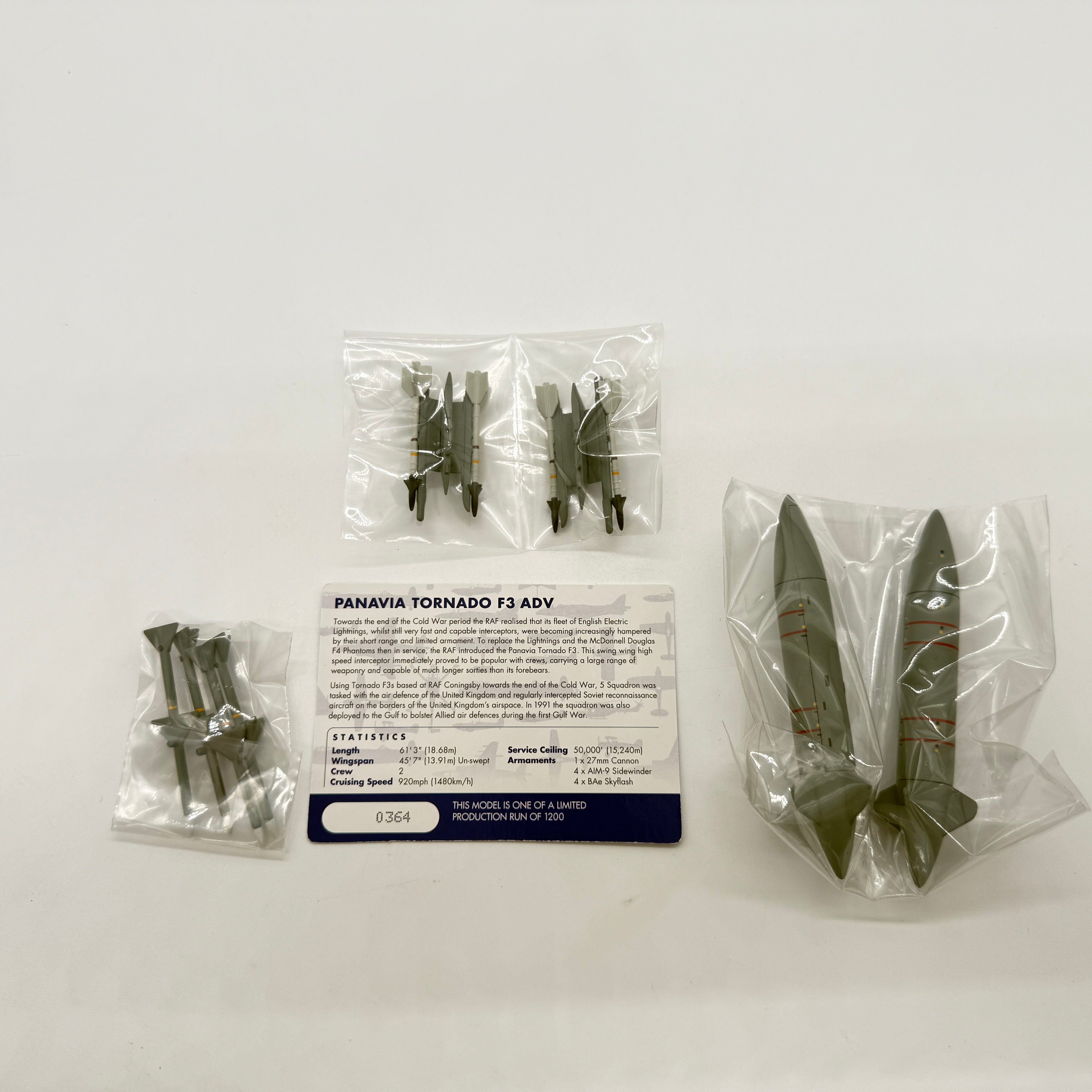 Corgi AA39803 1:72 Panavia Tornado F3 ADV ZE760 RAF No.5 Sqn RAF Coningsby 1991