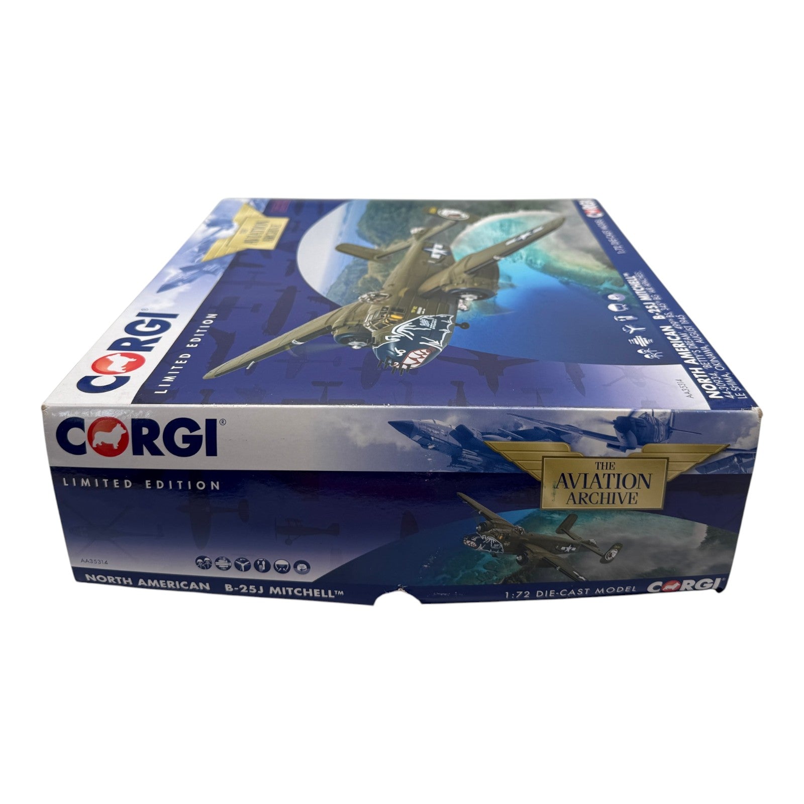 Corgi AA35314 1:72 North American B-25J Mitchell 44-30934 Betty's Dream 499th BS 345th BG Ie Shima Okinawa 1945