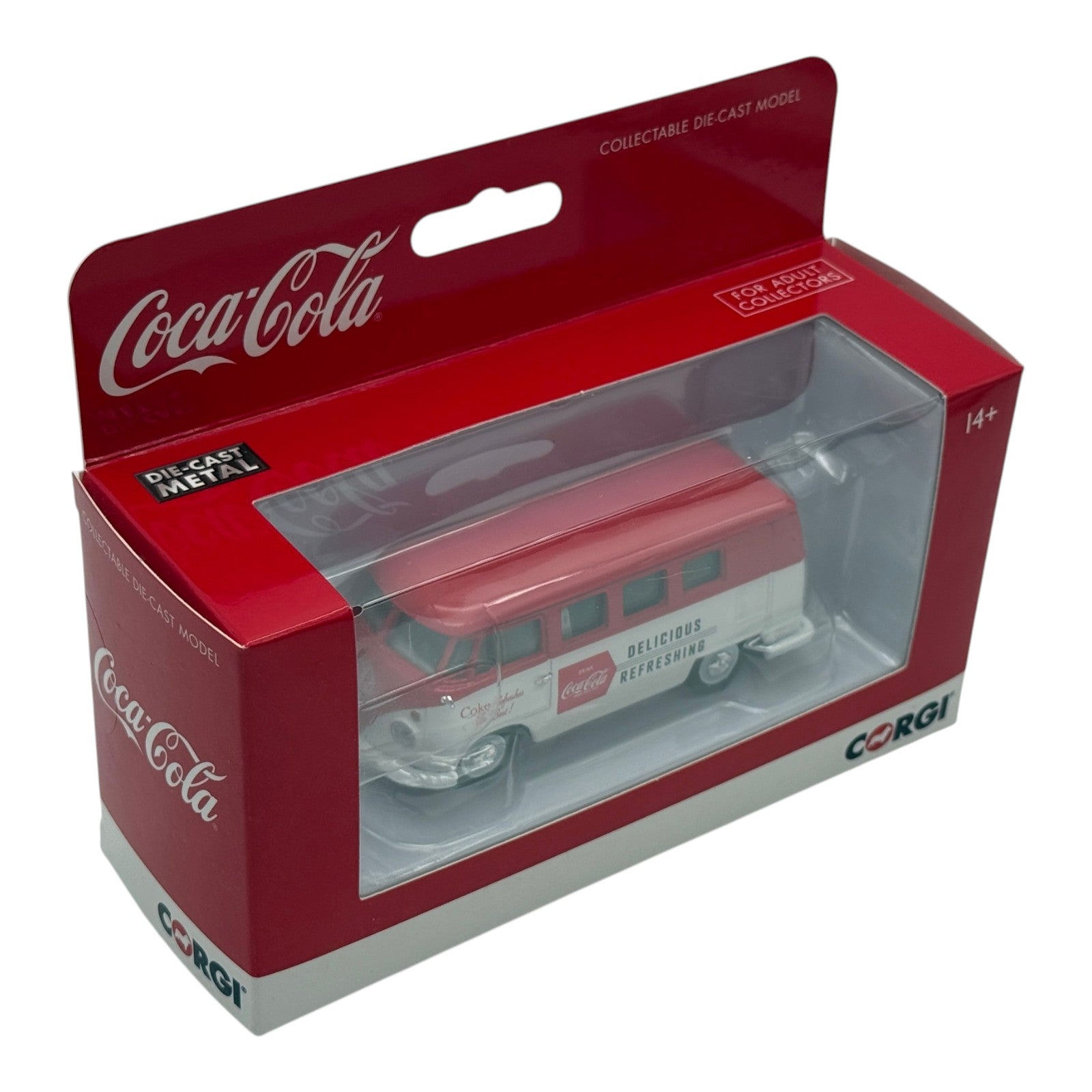 Corgi CC02733 1:43 Coca-Cola Late 1960s Volkswagen Campervan