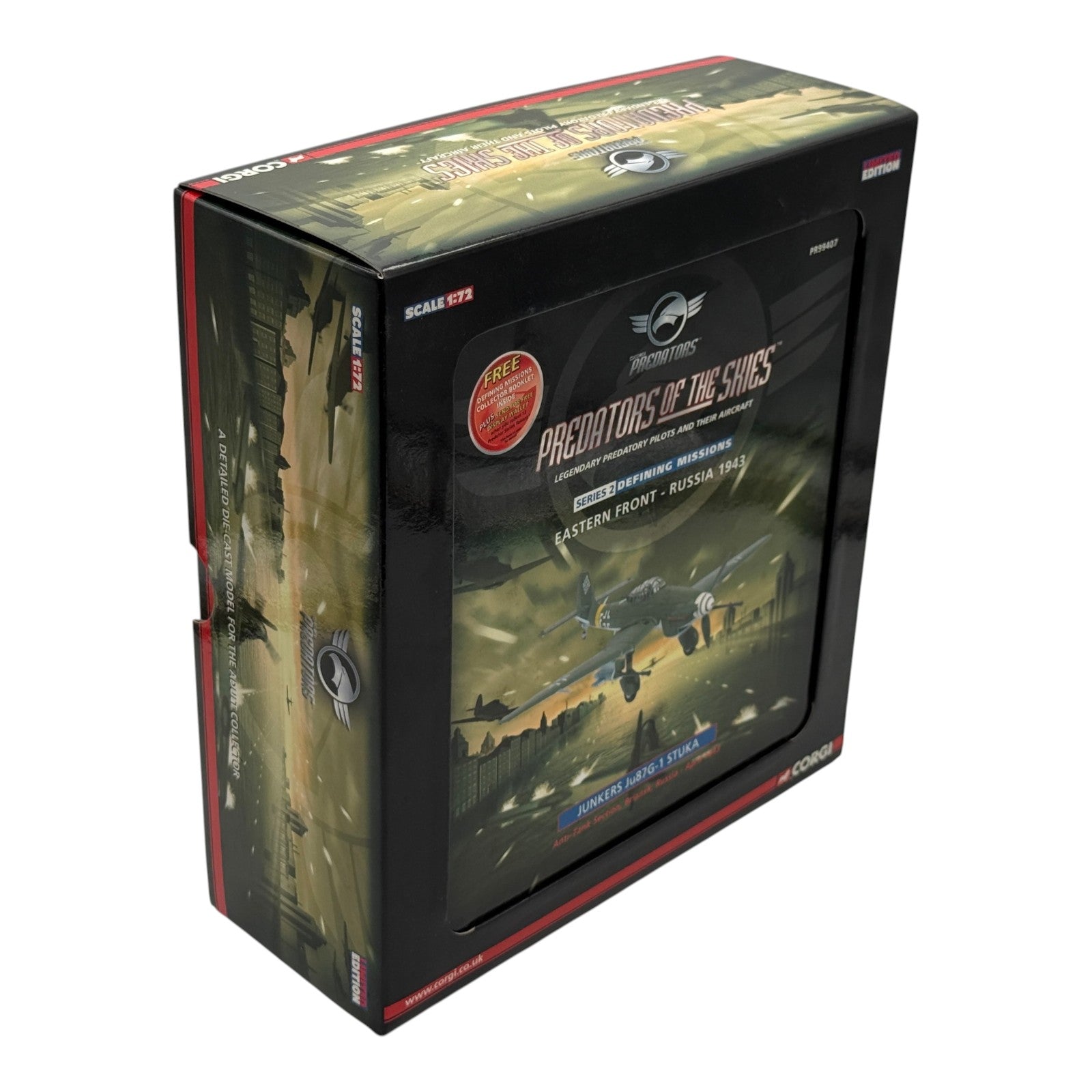 Corgi PR99407 1:72 Junkers Ju 87G-1 Stuka Luftwaffe Anti-Tank Section Briansk USSR April 1943