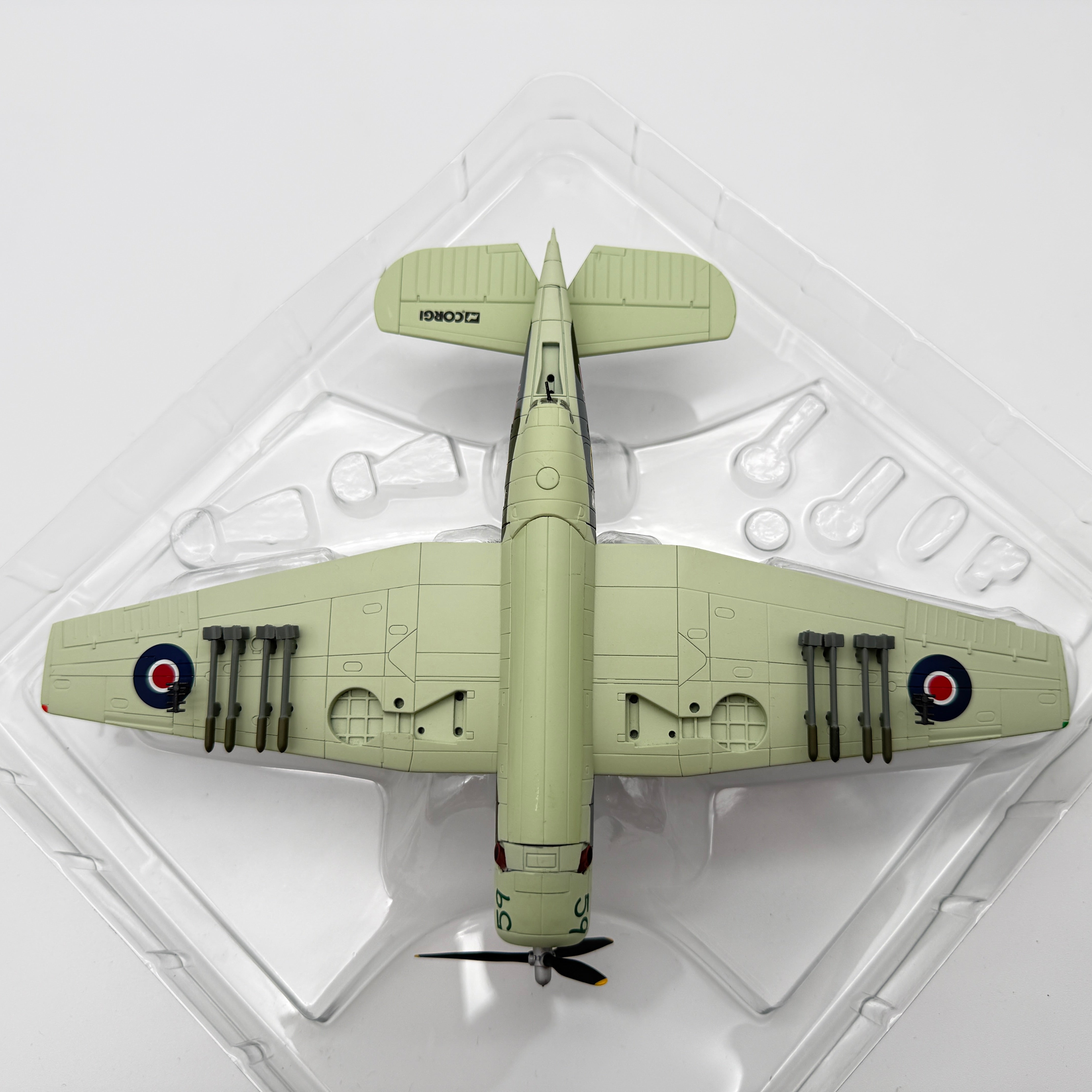 Corgi PR99415 1:72 Grumman Avenger Mk I JZ159 2F 852 NAS FAA HMS Nabob 1944