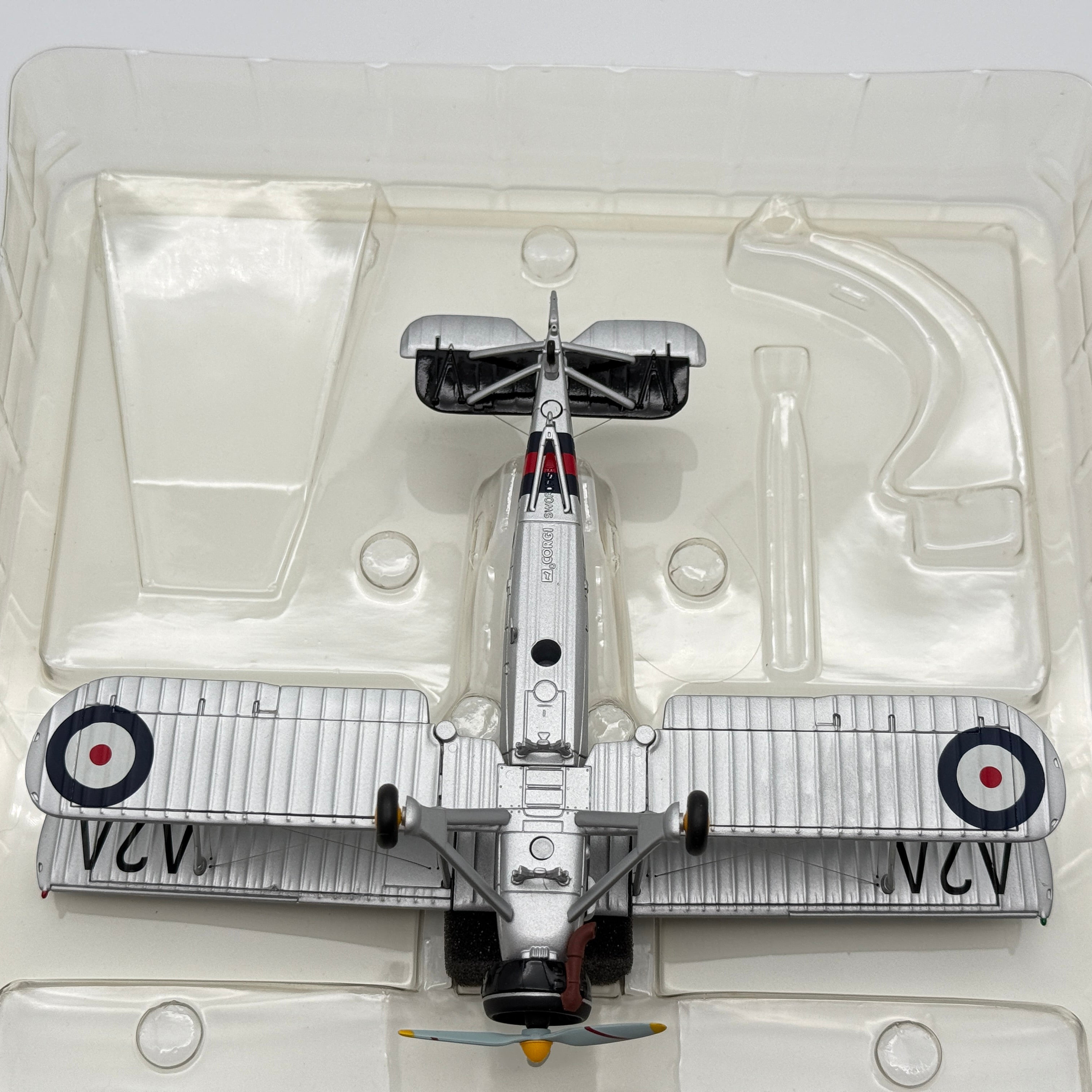 Corgi AA36302 1:72 Fairey Swordfish Mk I W5856 A2A No.810 NAS HMS Ark Royal 1939