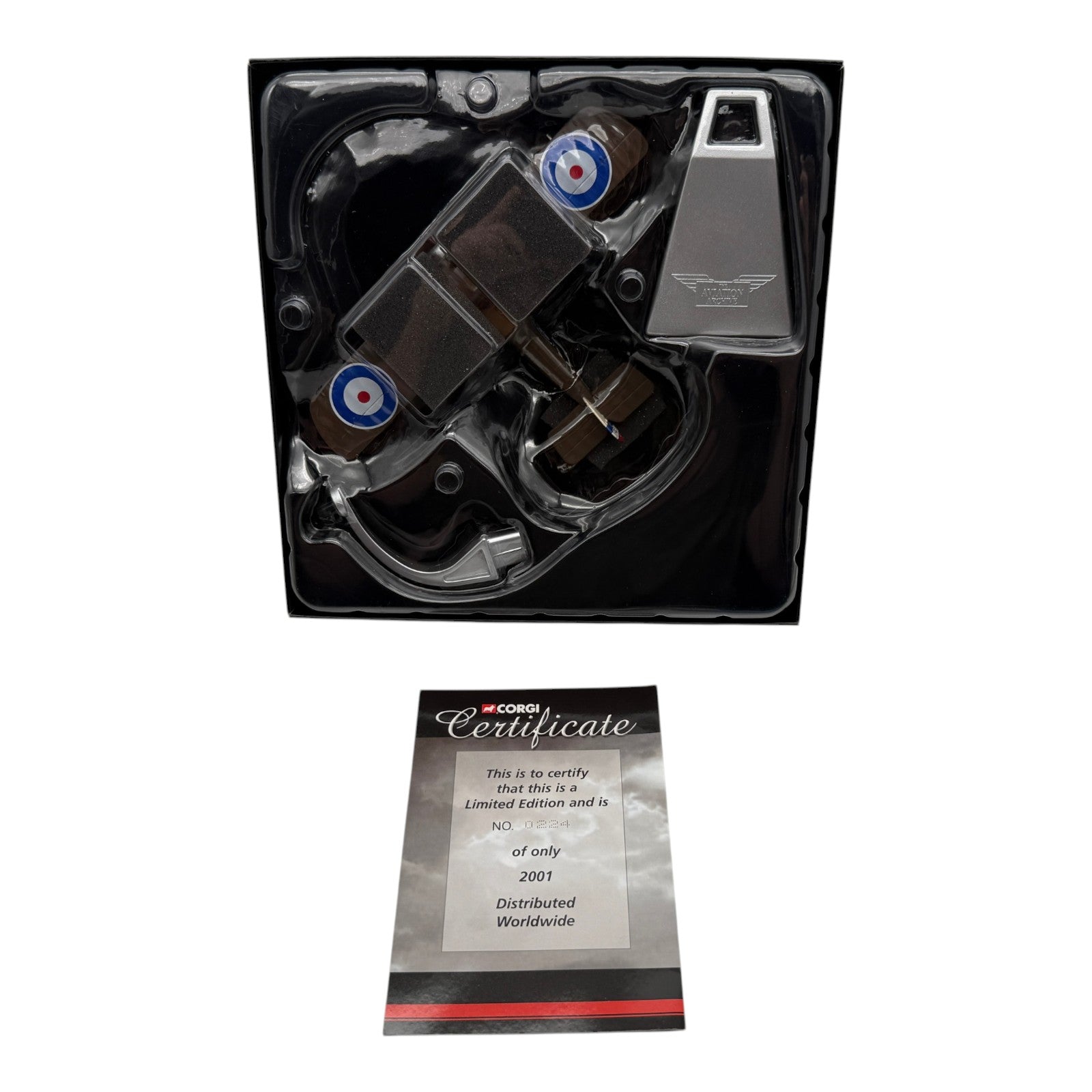 Corgi AA38101 1:48 Sopwith Camel F.1 D9402 Henry Botterell RAF No.208 Sqn France 1918