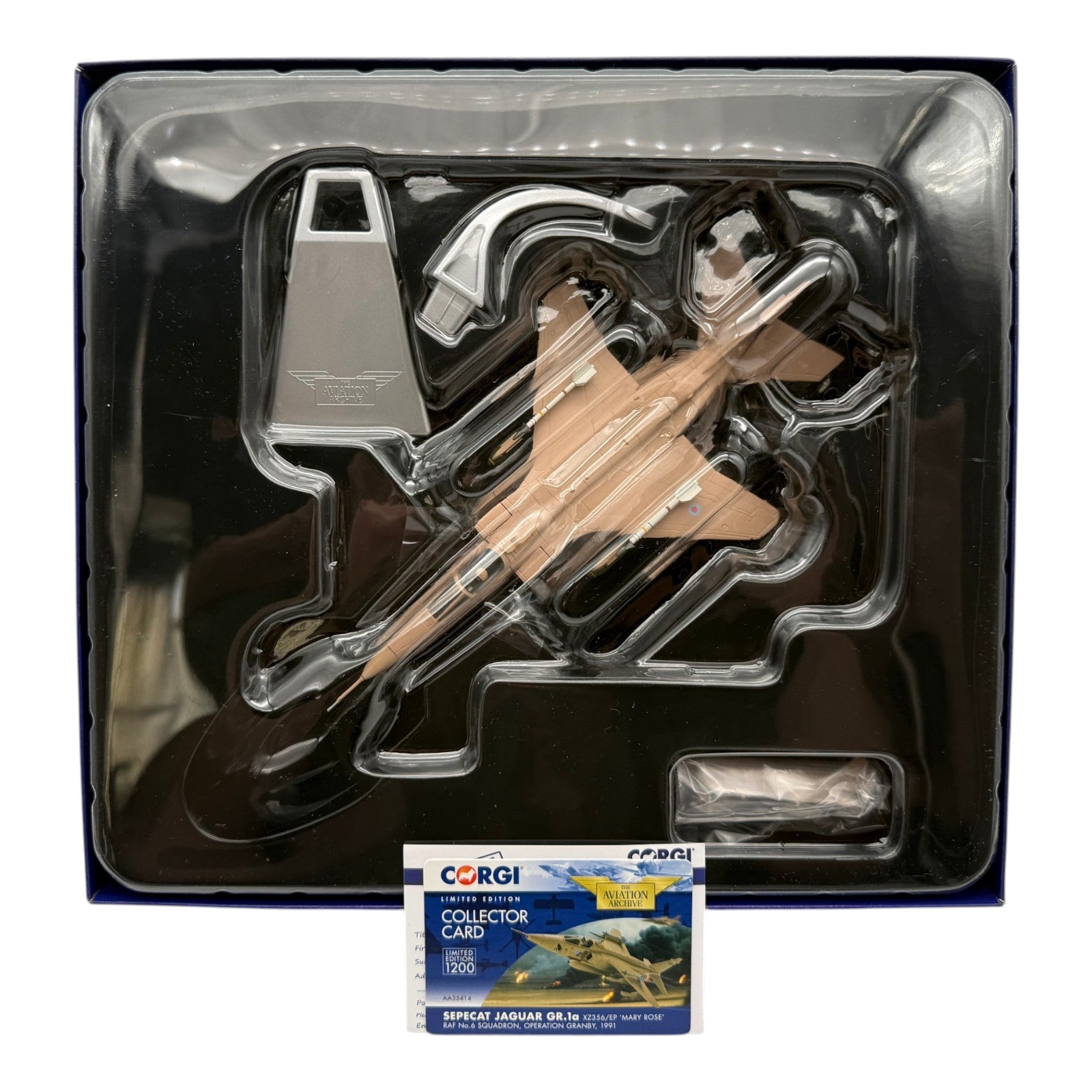 Corgi AA35414 1:72 SEPECAT Jaguar GR.1A XZ356 Mary Rose 1991