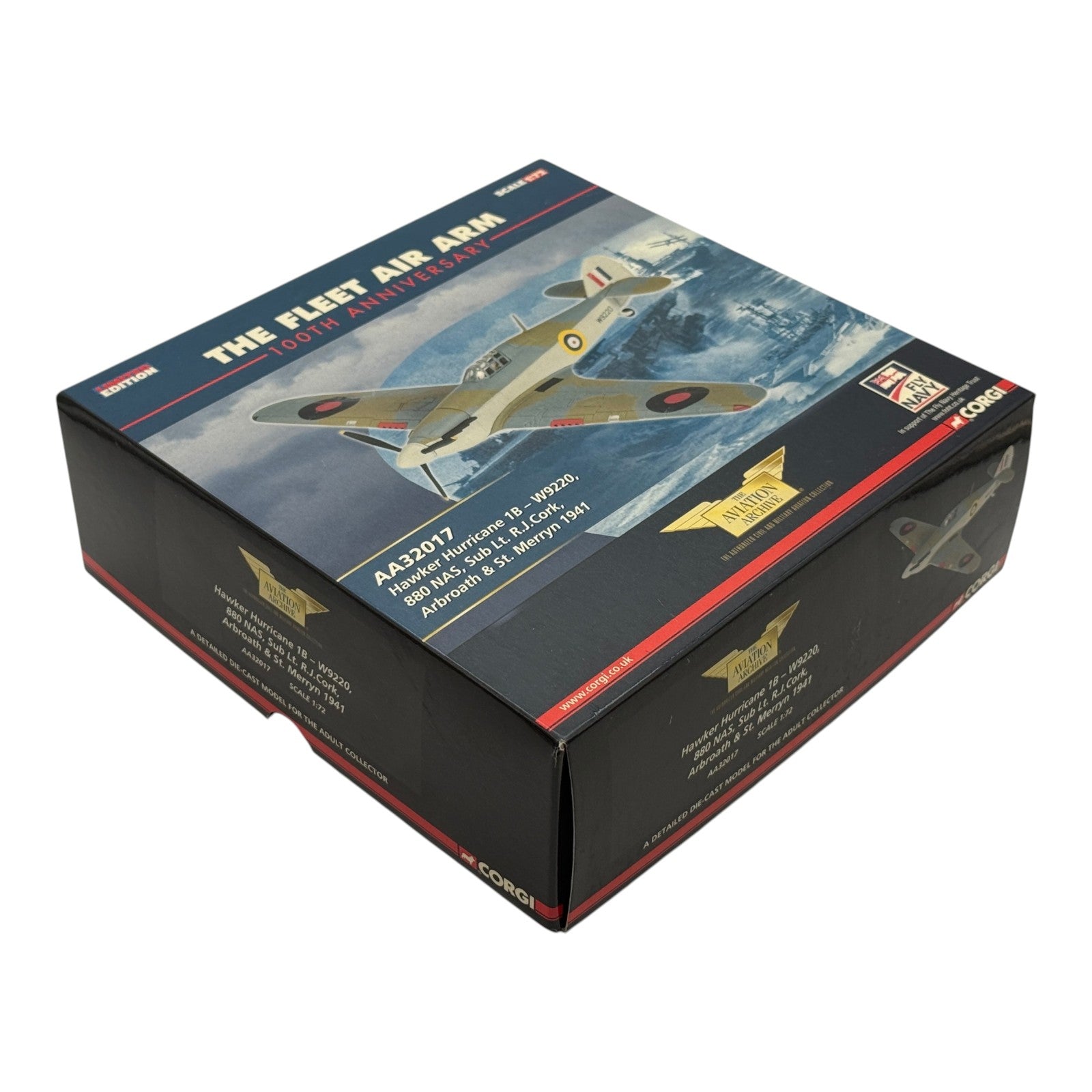 Corgi AA32017 1:72 Sea Hurricane Mk.IB W9220 Dickie Cork 880 NAS 1941