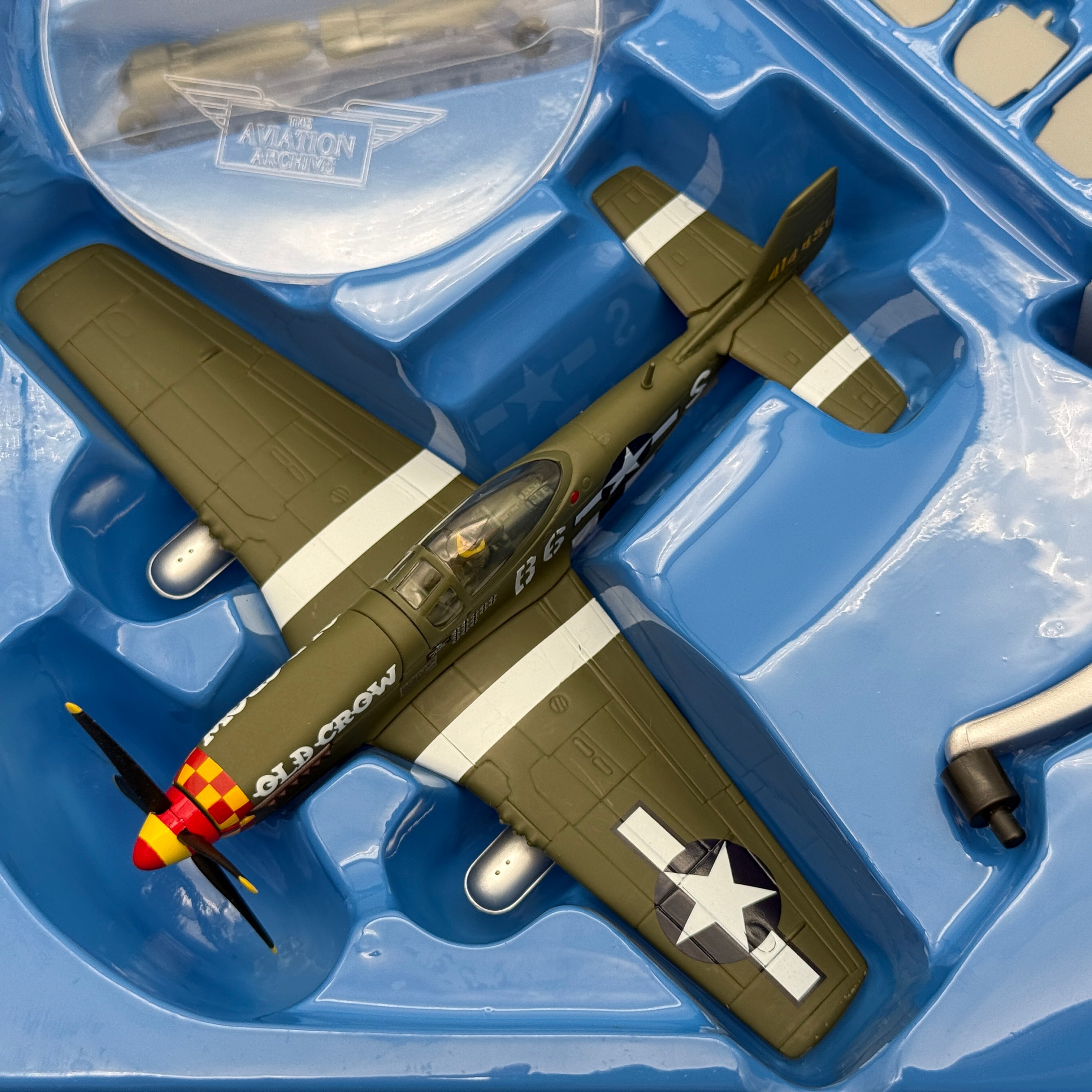 Corgi AA32201 1:72 P-51D Mustang Old Crow Bud Anderson 357th FG 1944