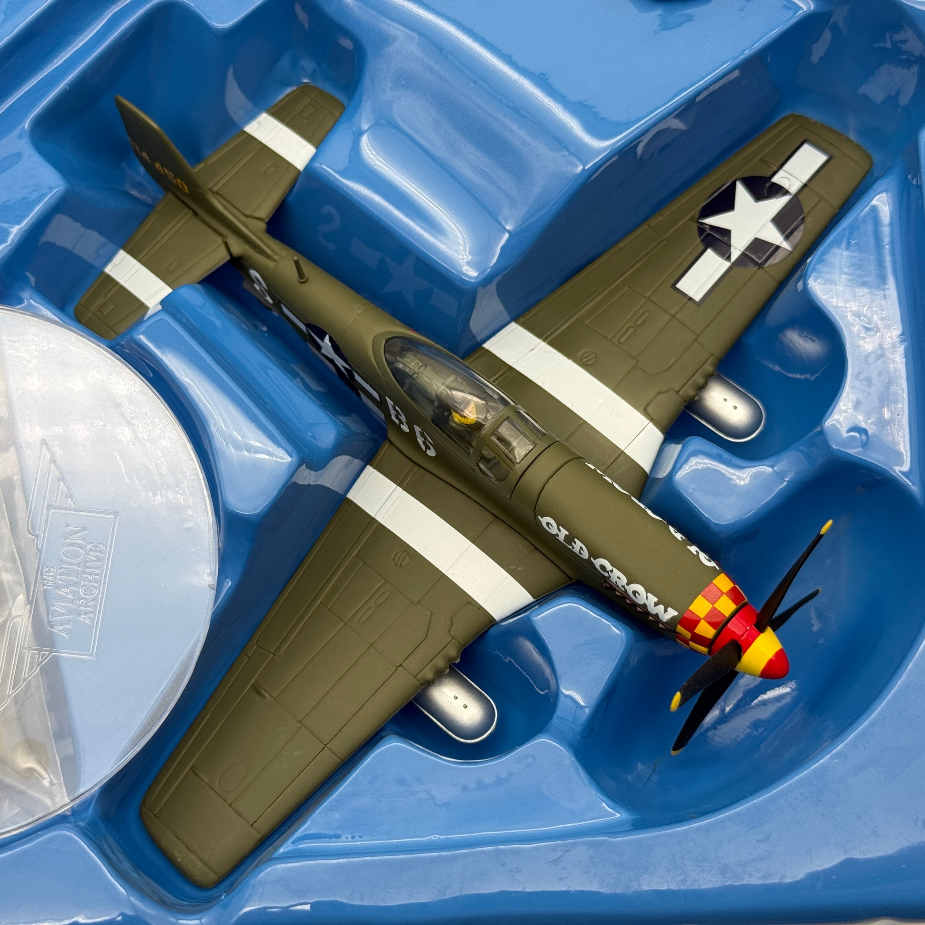 Corgi AA32201 1:72 P-51D Mustang Old Crow Bud Anderson 357th FG 1944