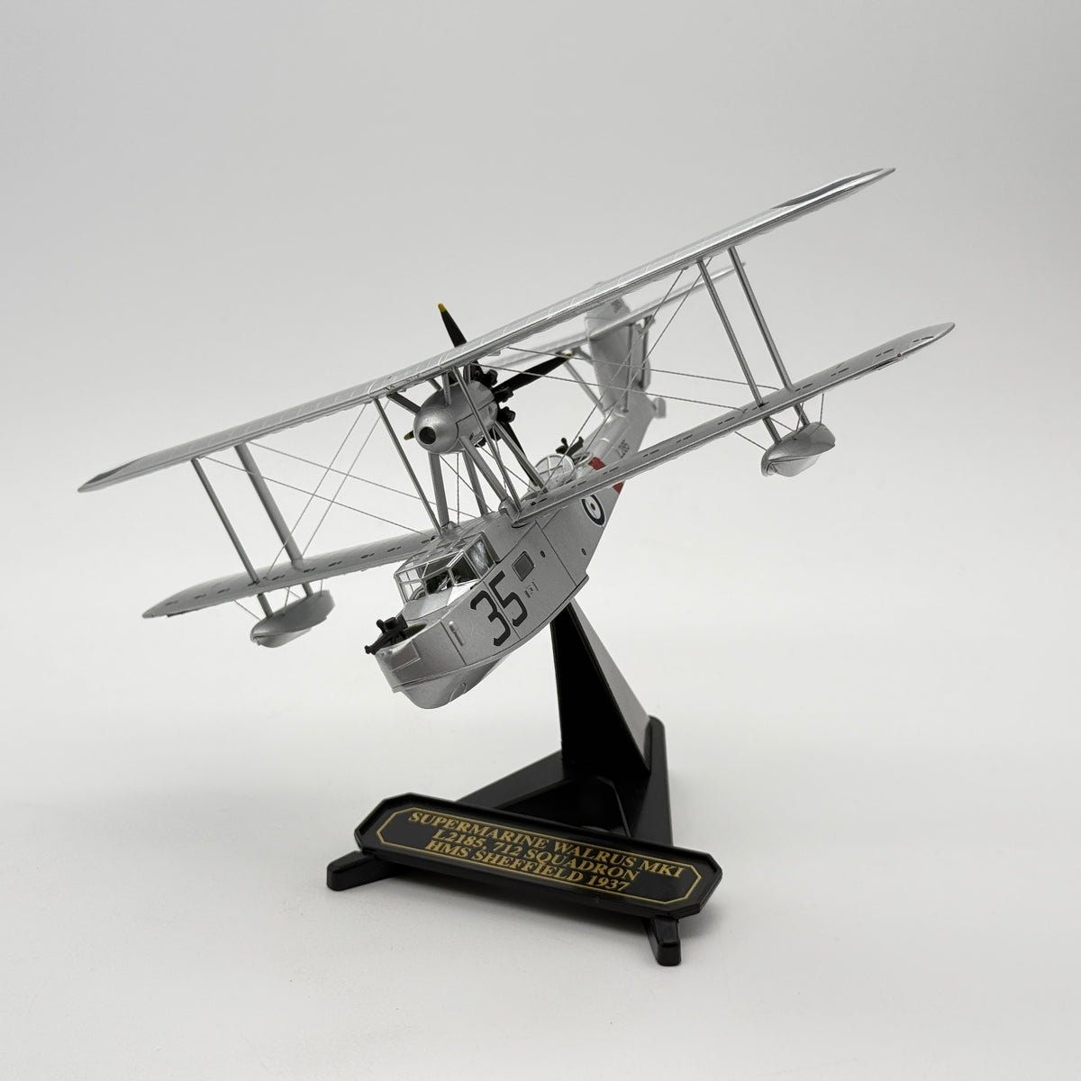 Oxford 72SW005 1:72 Supermarine Walrus L2185 712 Sqn HMS Sheffield 1937