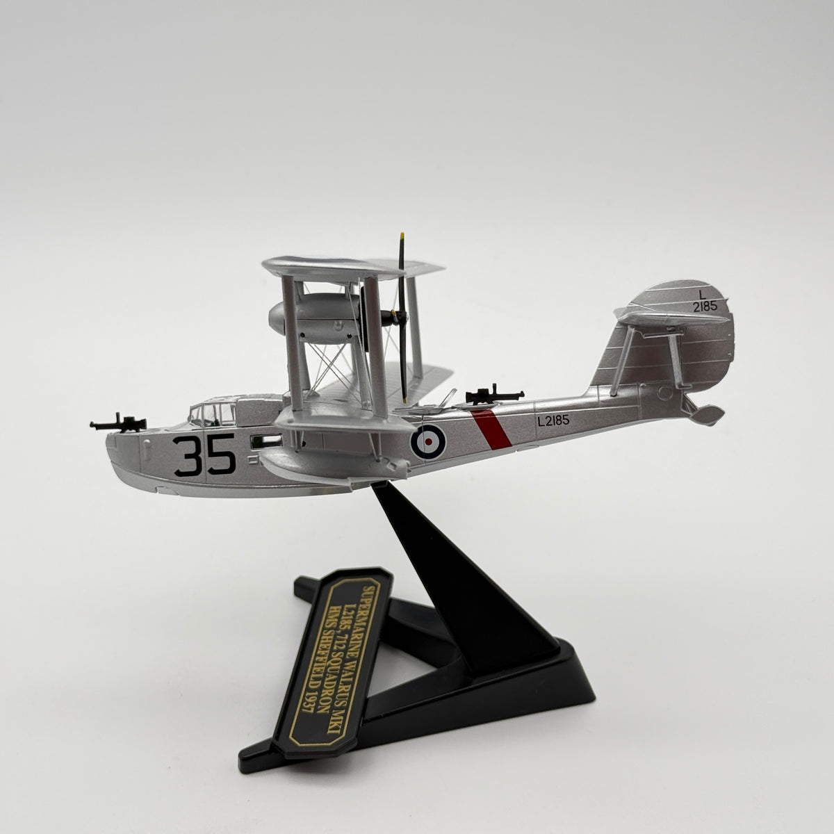Oxford 72SW005 1:72 Supermarine Walrus L2185 712 Sqn HMS Sheffield 1937