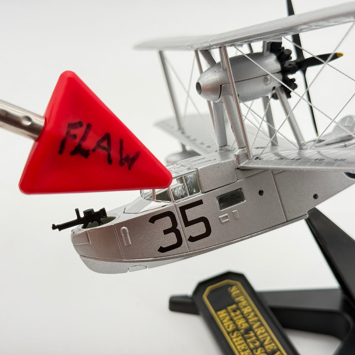 Oxford 72SW005 1:72 Supermarine Walrus L2185 712 Sqn HMS Sheffield 1937