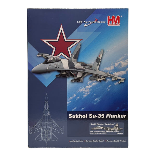 Hobby Master HA5701 1:72 Su-35S Flanker-E Prototype 902 MAKS-2009 Zhukovsky