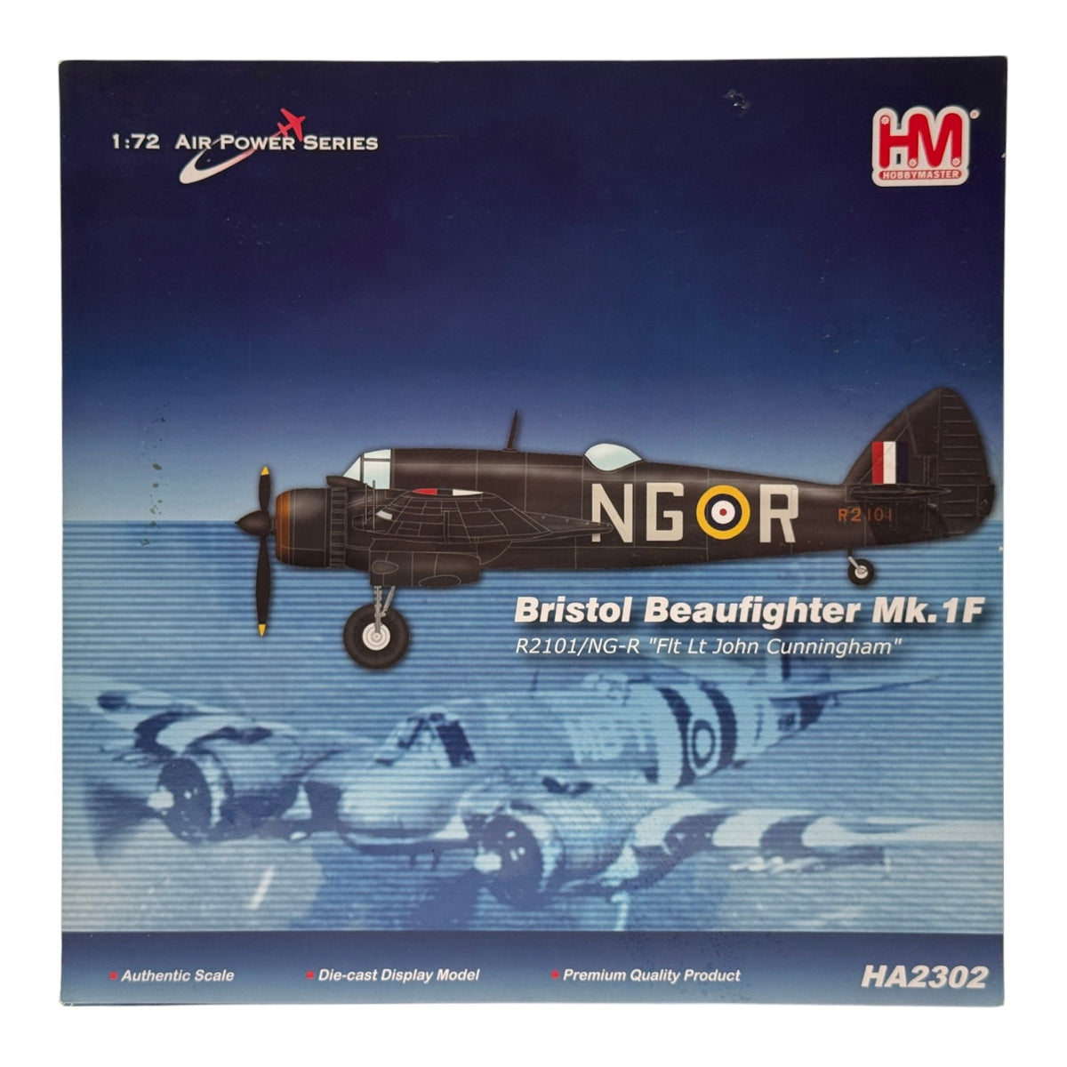 Hobby Master HA2302 1:72 Beaufighter Mk IF R2101 NG-R John Cunningham 1940