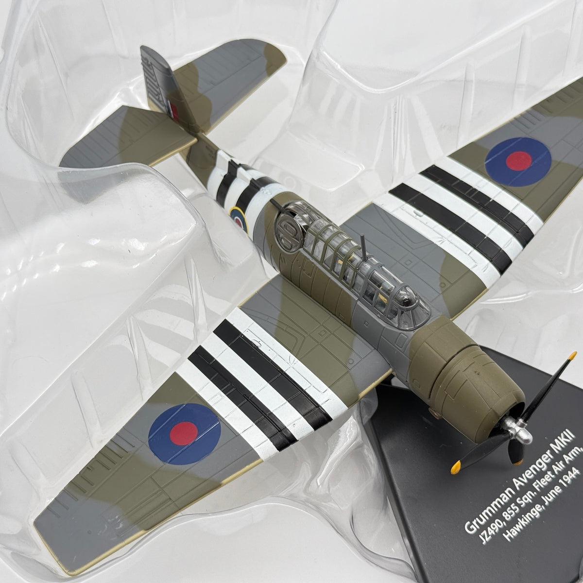 Oxford Diecast AC099 1:72 Grumman Avenger Mk II J2490 855 NAS Hawkinge 1944
