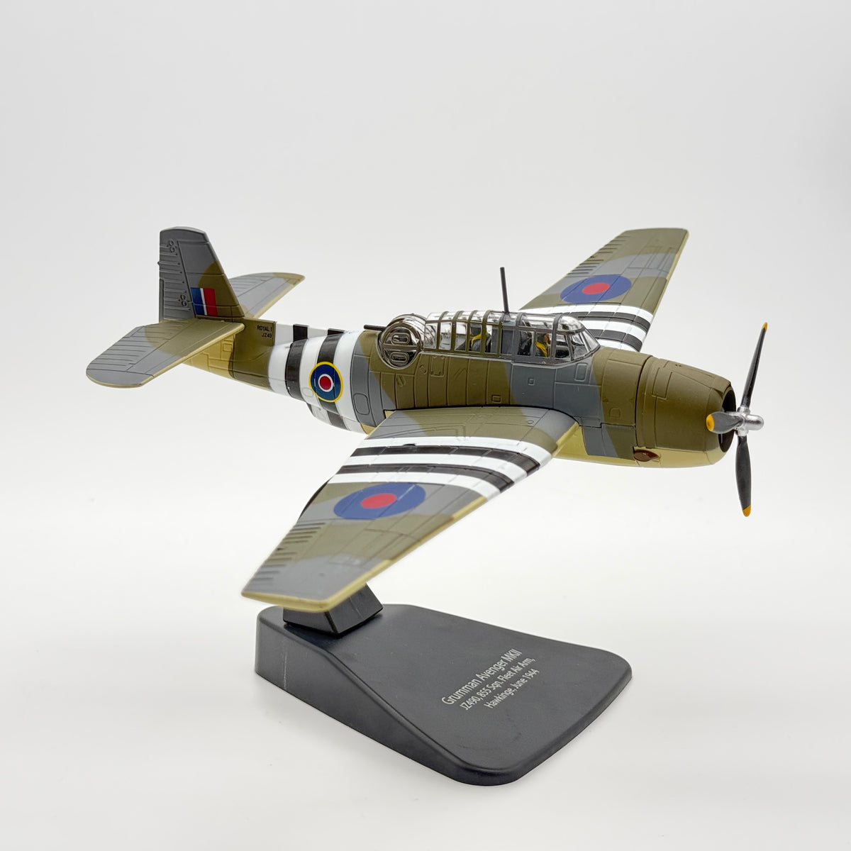 Oxford Diecast AC099 1:72 Grumman Avenger Mk II J2490 855 NAS Hawkinge 1944