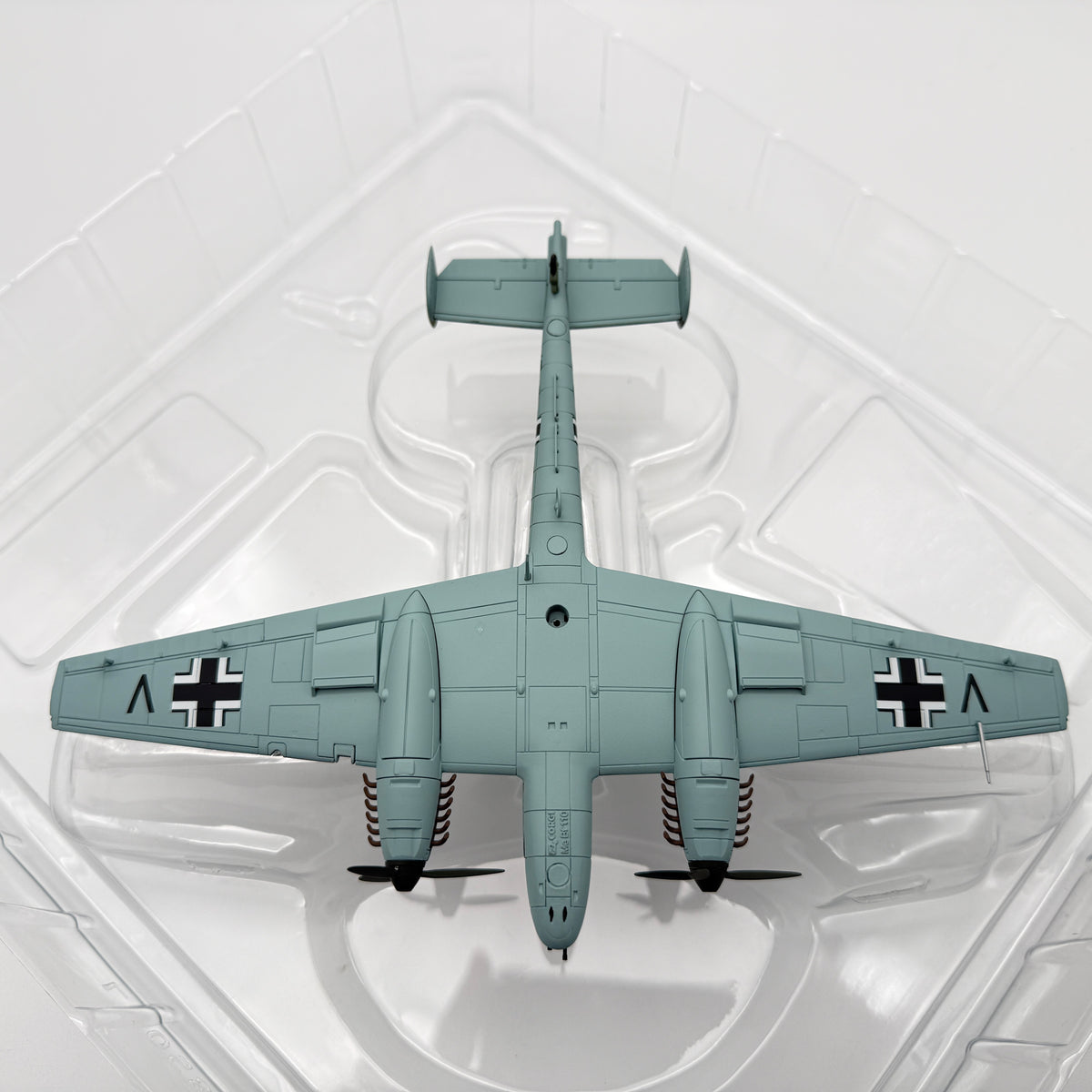 Corgi AA38509 1:72 Messerschmitt Bf110D VJ+OQ Rudolf Hess Scotland 10 May 1941