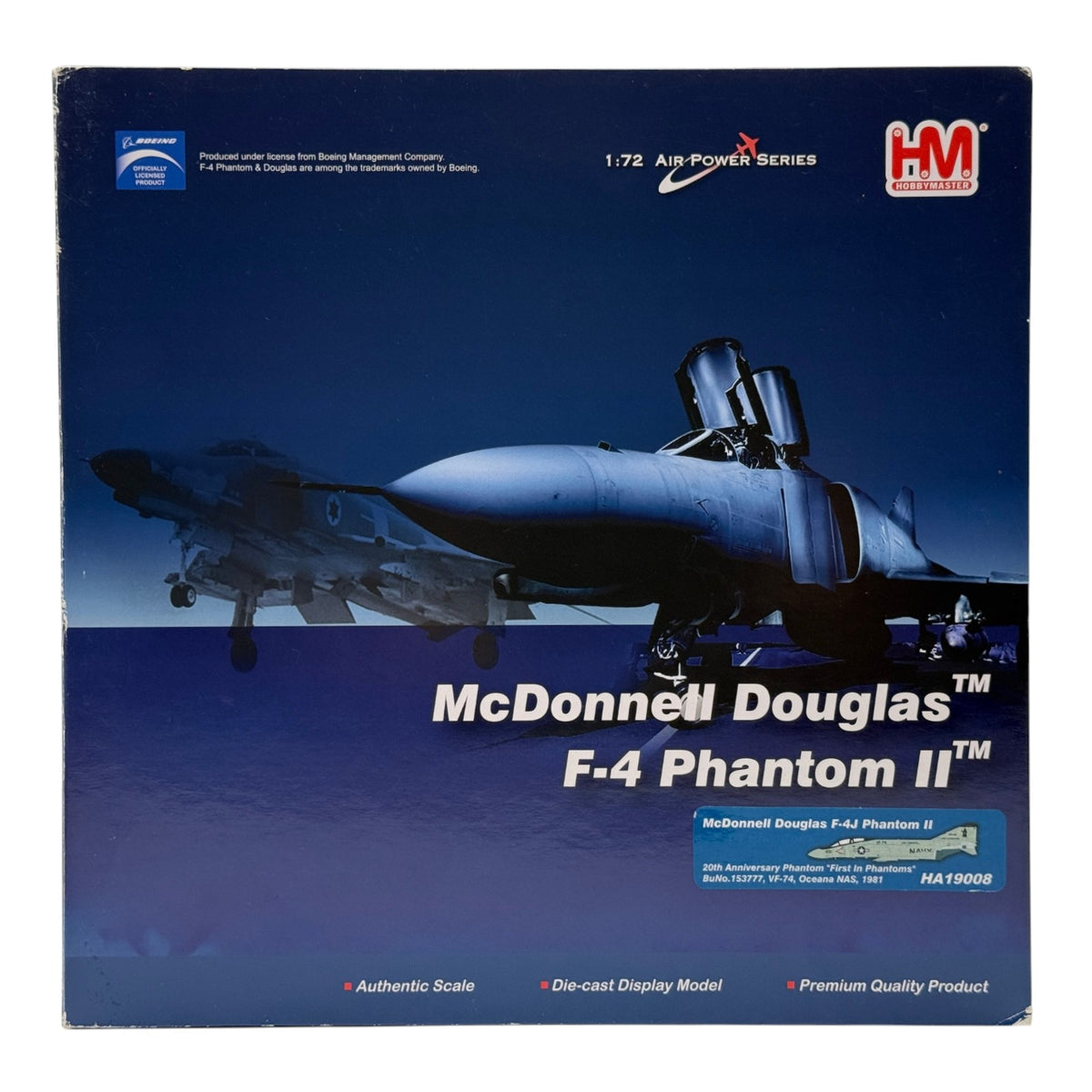 Hobby Master HA19008 1:72 F-4J Phantom II VF-74 Be-Devilers 20th Anniversary
