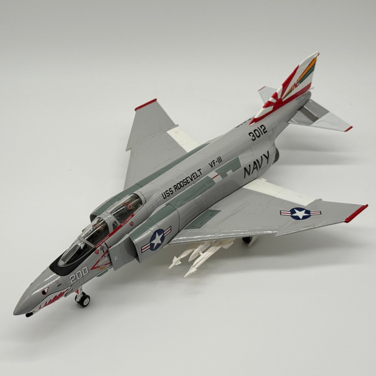 Armour Collection 8004 1:48 F - 4 Phantom U.S. Navy Sundowners VF - 111 - Franklin Mint