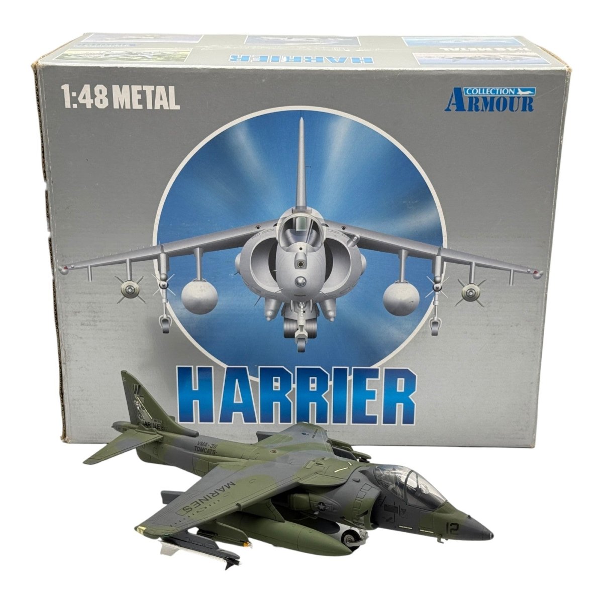 Armour Collection 98052 1:48 AV - 8B Harrier II US Marines Low - Viz - Franklin Mint