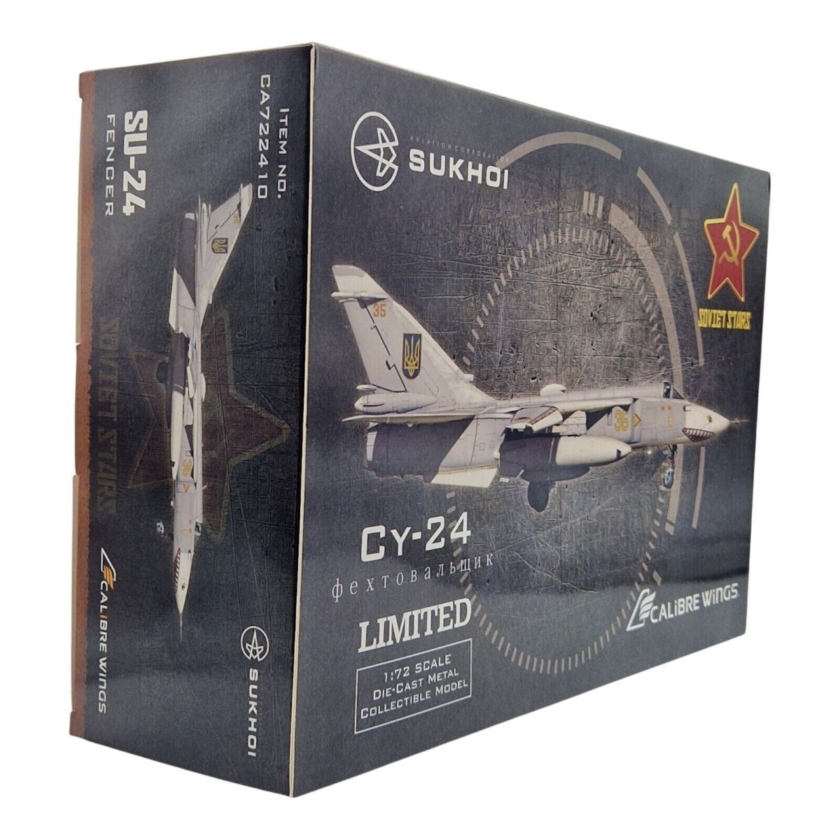 Calibre Wings 1:72 SU - 24MR “35 Yellow” Ukrainian AF CA722410 - Calibre Wings