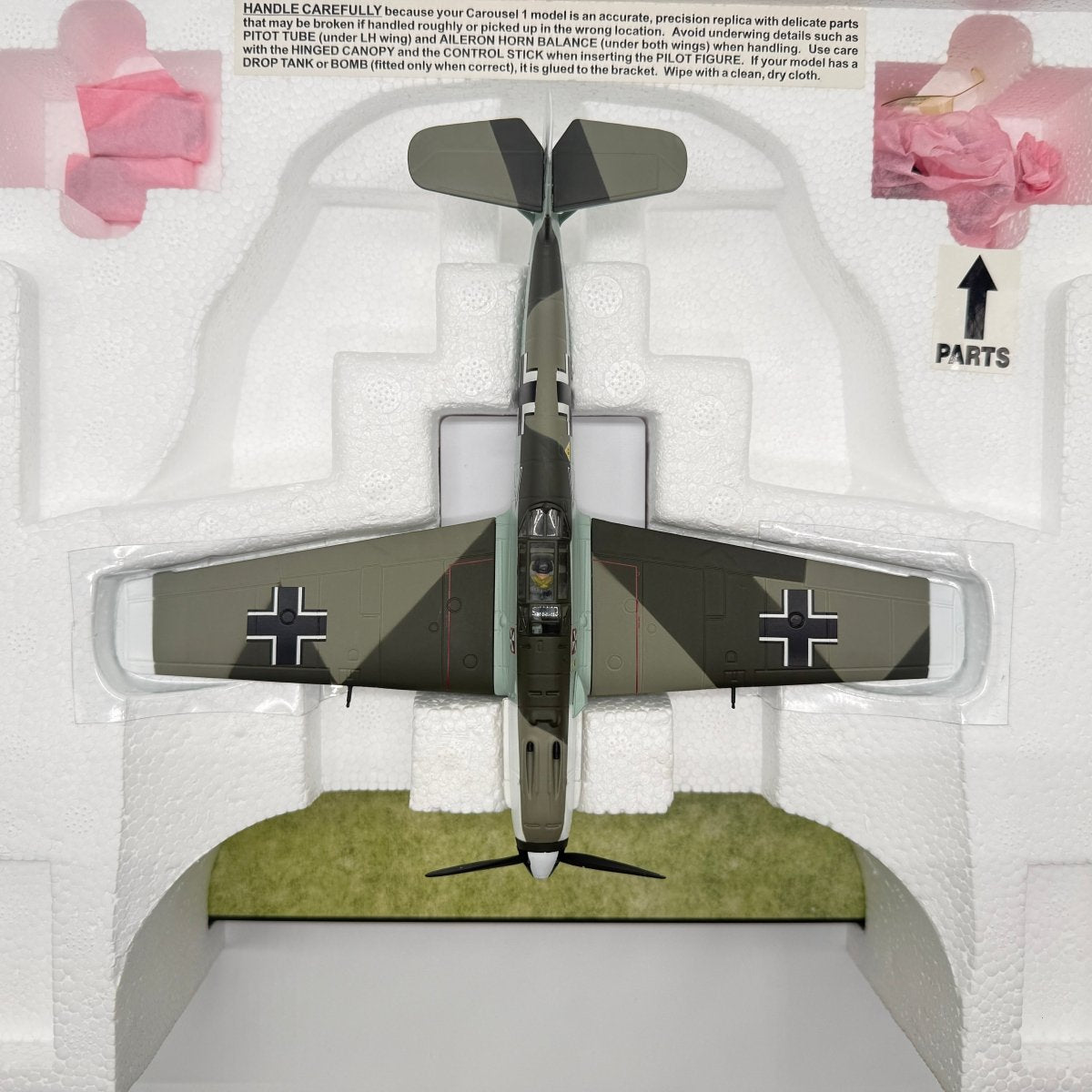 Carousel 1 7103 1:48 Messerschmitt Bf 109E Franz von Werra JG 3 - Carousel 1