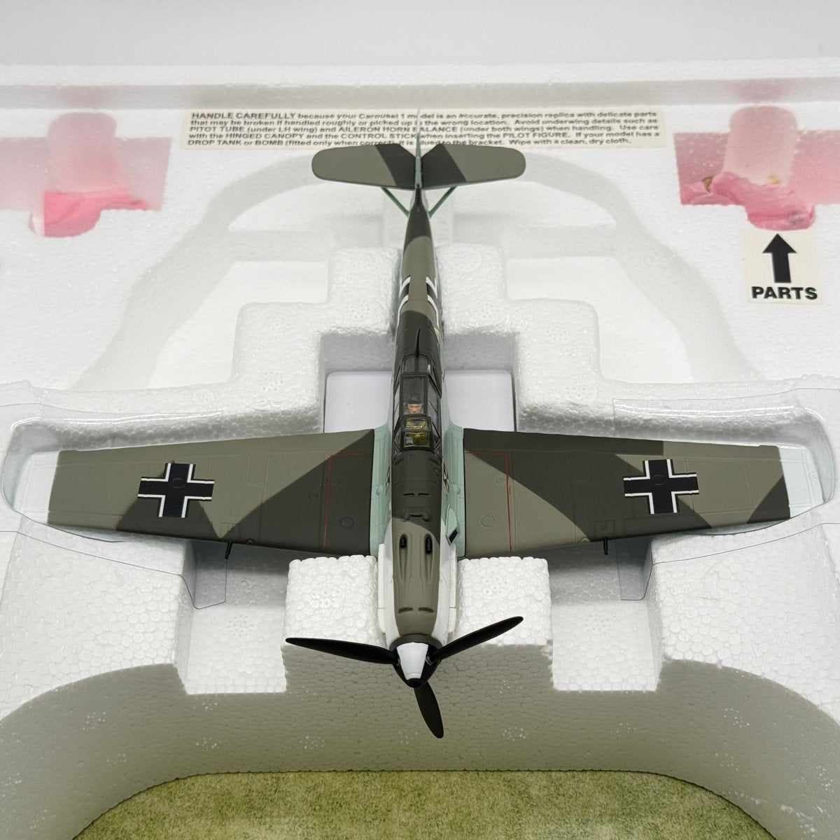 Carousel 1 7103 1:48 Messerschmitt Bf 109E Franz von Werra JG 3 - Carousel 1