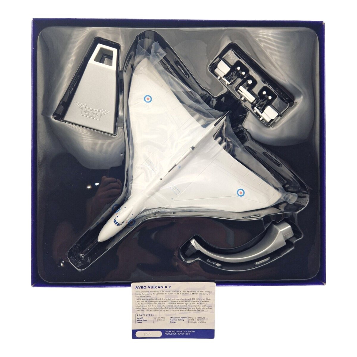 Corgi Aviation Archive 1:144 Avro Vulcan B.2 XH558 230 OCU RAF Waddington 1960 AA31208 - Corgi