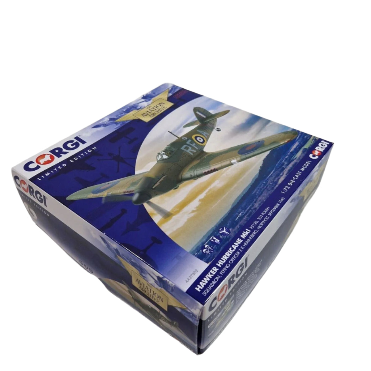 Corgi Aviation Archive 1:72 Hawker Hurricane 303 Polish Squadron September 1940 AA27602 - Corgi
