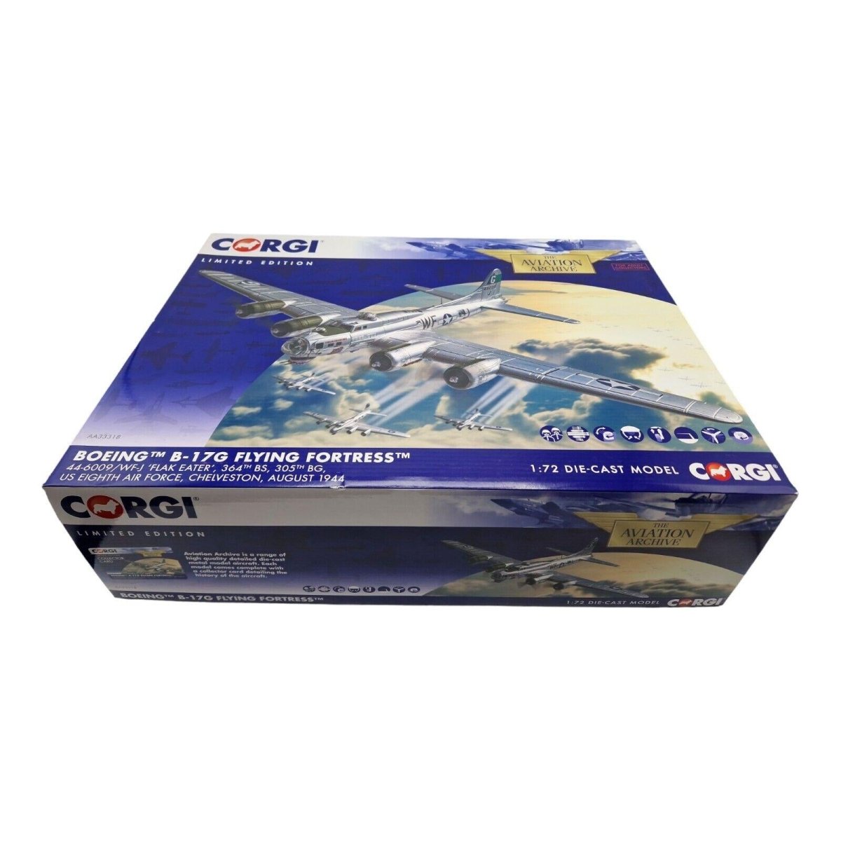 Corgi Aviation Archive 1:72 Boeing B - 17G Flying Fortress Flak Eater Limited Edition AA33318 - Corgi