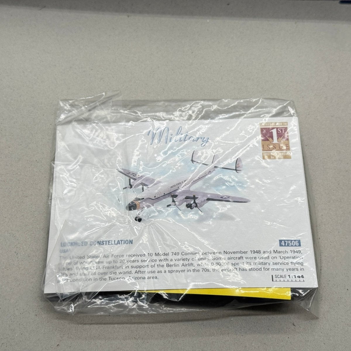 Corgi 47506 1:144 Lockheed VC-121B Constellation USAF 0-80608 Dewdrop - Corgi