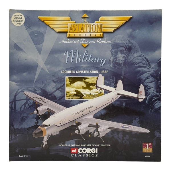 Corgi 47506 1:144 Lockheed VC-121B Constellation USAF 0-80608 Dewdrop - Corgi