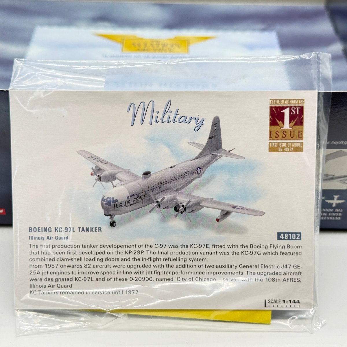 Corgi 48102 1:144 Boeing KC-97L Stratotanker Illinois ANG 0-20900 City of Chicago - Corgi