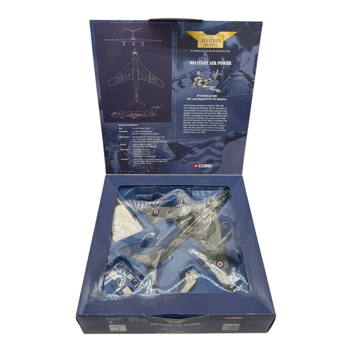 Corgi 48703 1:144 Handley Page Victor SR.2 RAF No.543 Sqn XL161 RAF Wyton - Corgi