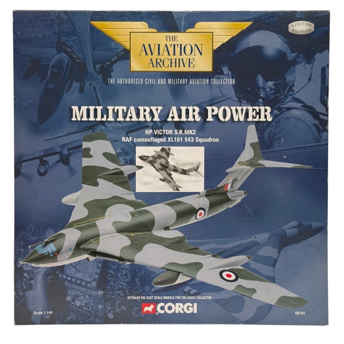 Corgi 48703 1:144 Handley Page Victor SR.2 XL161 RAF No.543 Sqn RAF Wyton - Corgi