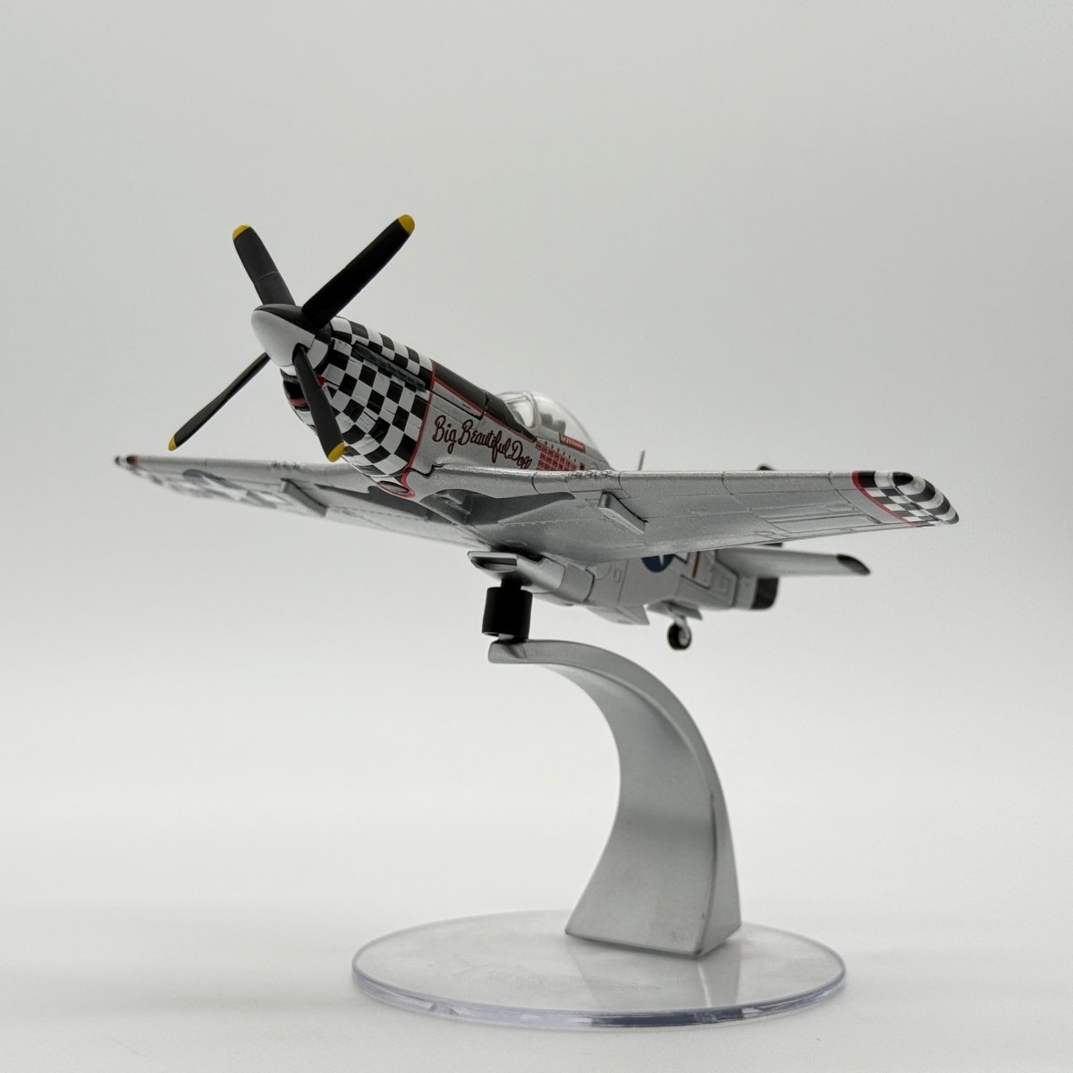 Corgi 49301 1:72 North American P-51D Mustang USAAF 84th FS WZ-I Big Beautiful Doll John Landers RAF Duxford 1945 - Corgi