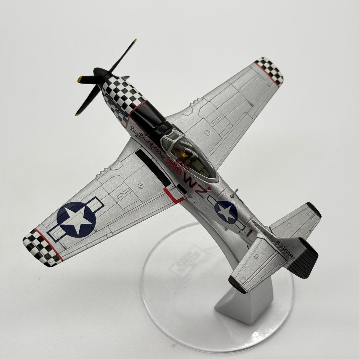Corgi 49301 1:72 North American P-51D Mustang USAAF 84th FS WZ-I Big Beautiful Doll John Landers RAF Duxford 1945 - Corgi