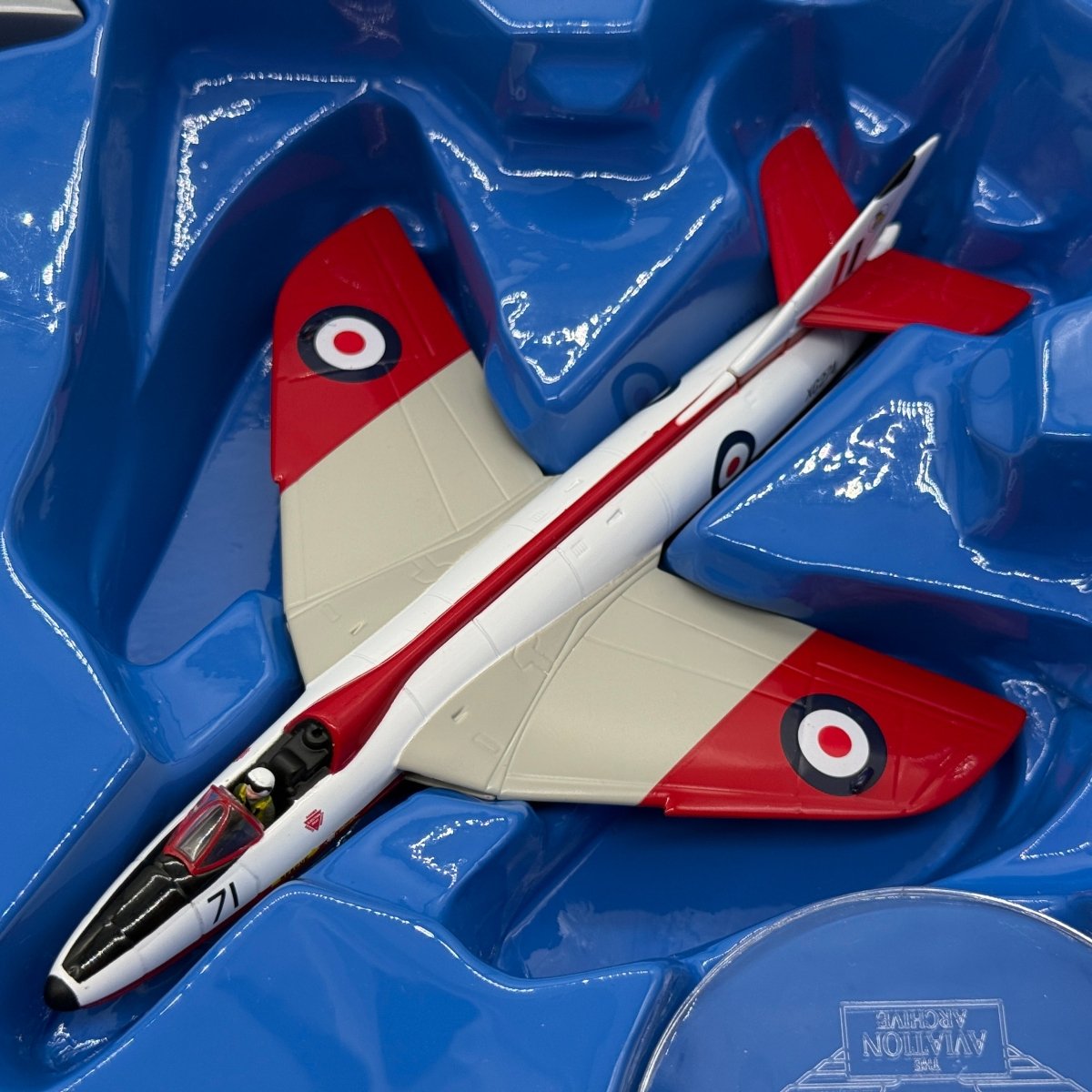 Corgi 49803 1:72 Hawker Hunter F.Mk 6 XG274 No.4 FTS RAF Valley *Issues* - Corgi