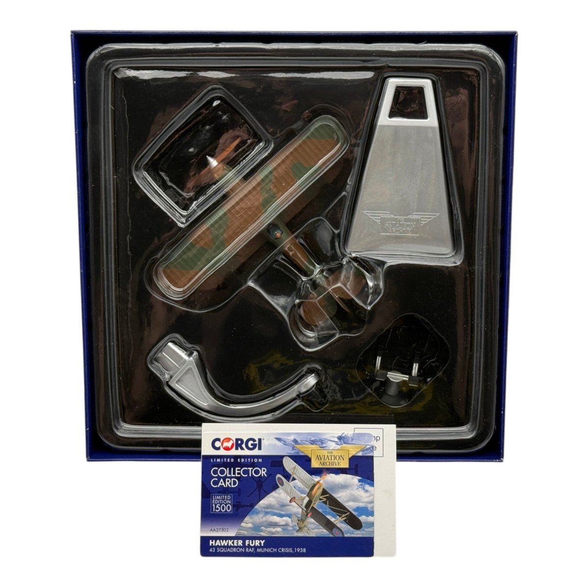 Corgi AA27302 1:72 Hawker Fury Mk I RAF No.43 Sqn Munich Crisis 1938 - Corgi