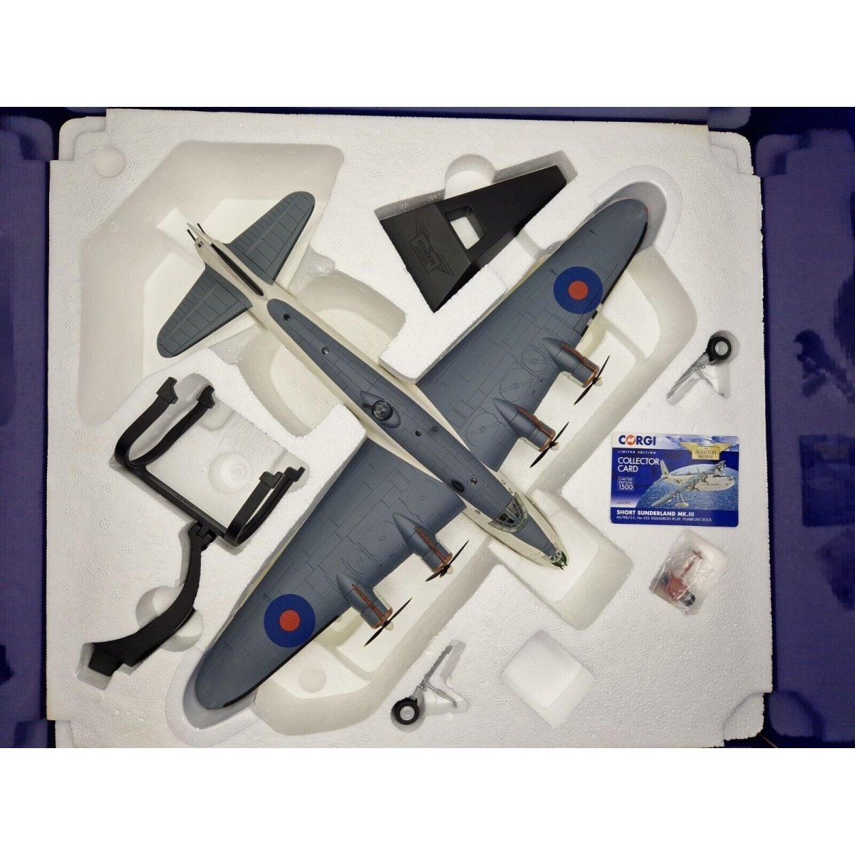 Corgi Aviation Archive 1:72 Short Sunderland Mk.III Ml788/2 - s No.422 Squadron RCAF AA27502 - Corgi