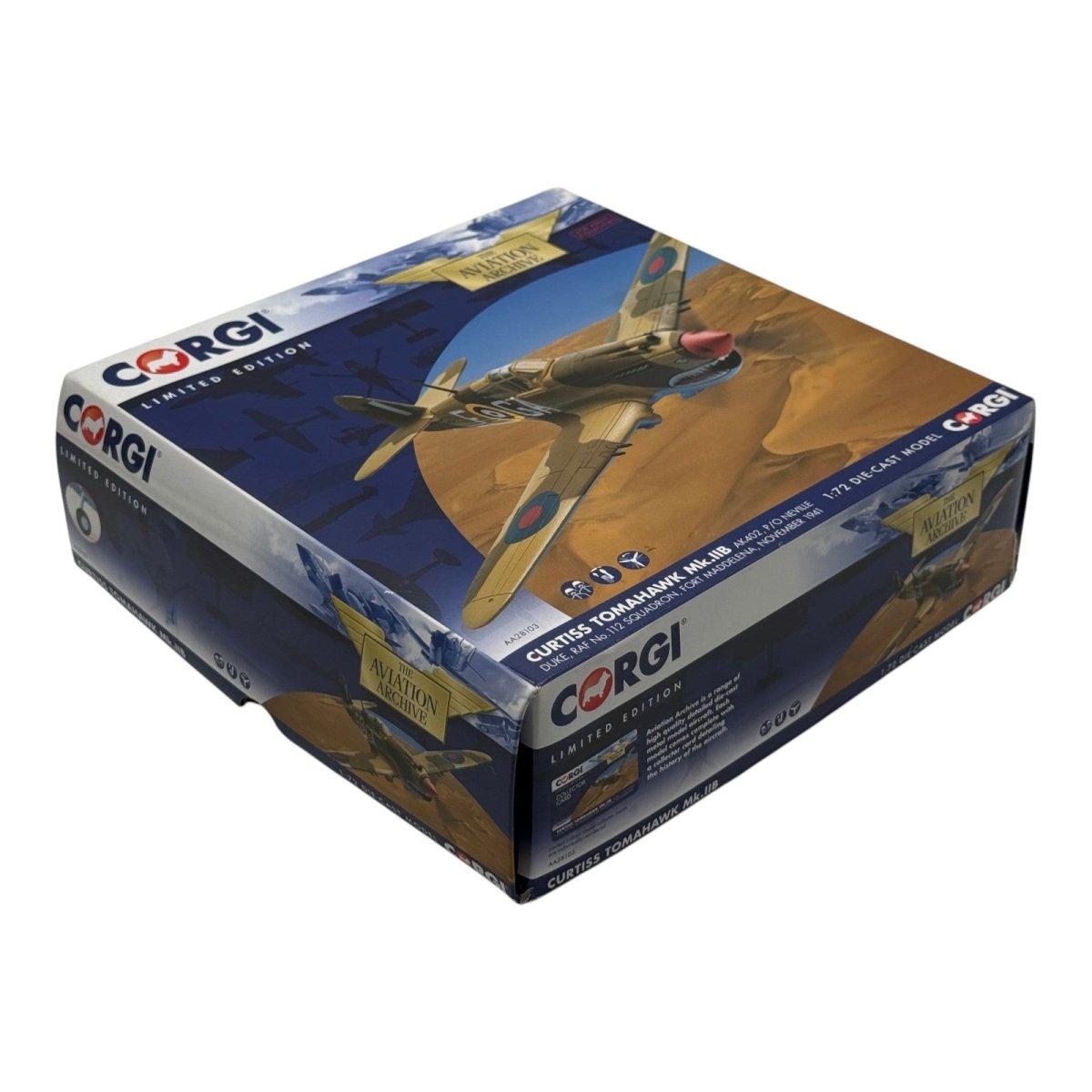Corgi AA28103 1:72 Curtiss Tomahawk Mk IIB AK402 112 Sqn North Africa 1941 - Corgi