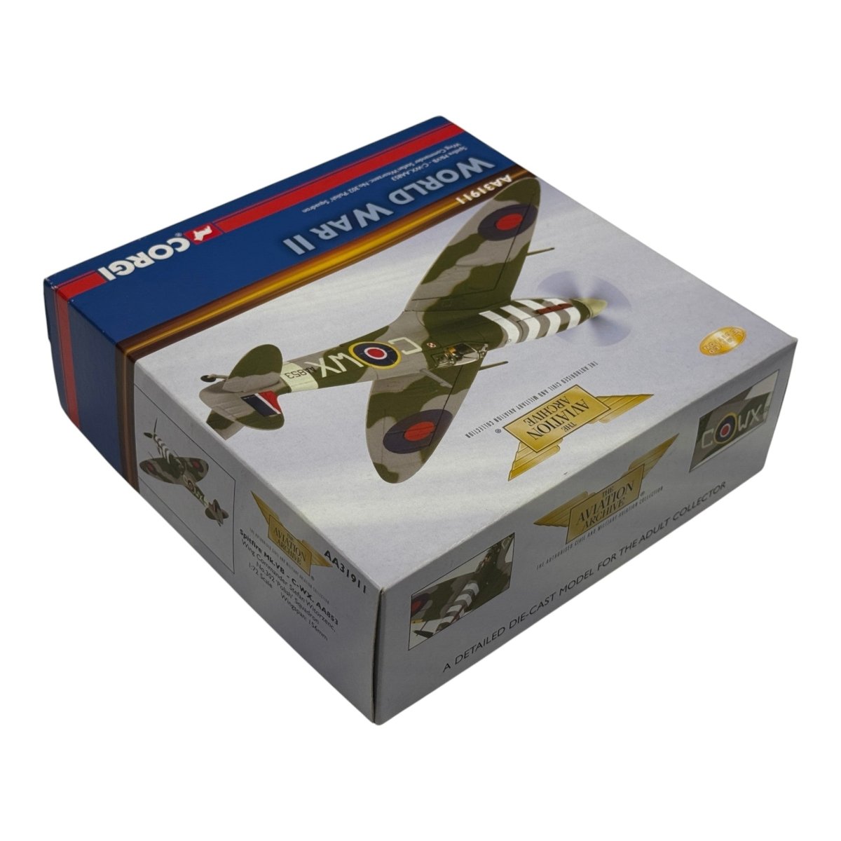 Corgi AA31911 1:72 Supermarine Spitfire Mk Vb WX-C Stefan Witorzeńc 302 Polish Sqn - Corgi