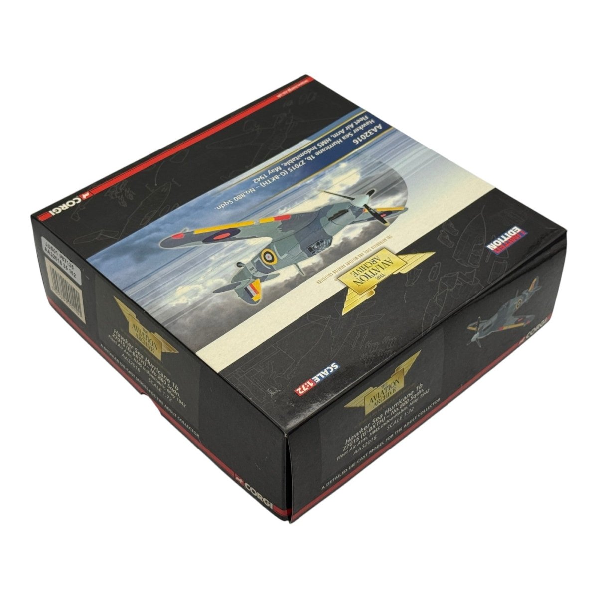 Corgi AA32016 1:72 Hawker Sea Hurricane Mk Ib Z7015 880 NAS HMS Indomitable 1942 - Corgi
