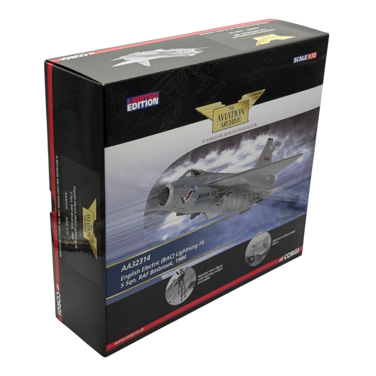 Corgi AA32314 1:72 English Electric Lightning F.6 RAF No.5 Sqn 1984 - Corgi