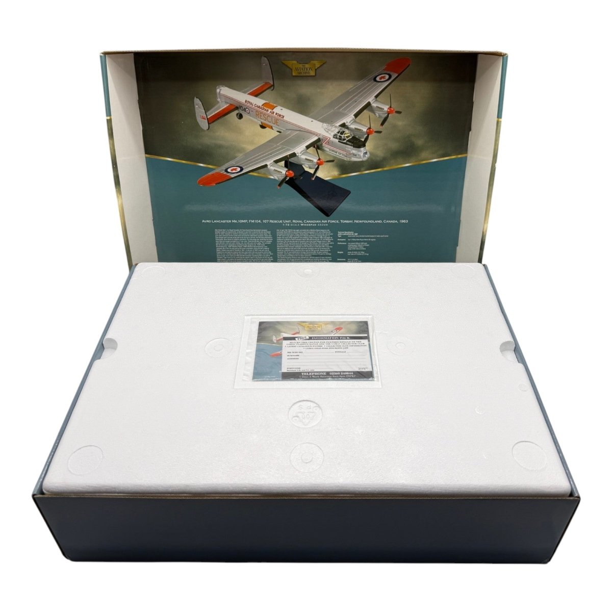 Corgi AA32606 1:72 Avro Lancaster Mk.10MP RCAF No.107 Rescue Unit Canada 1963 - Corgi